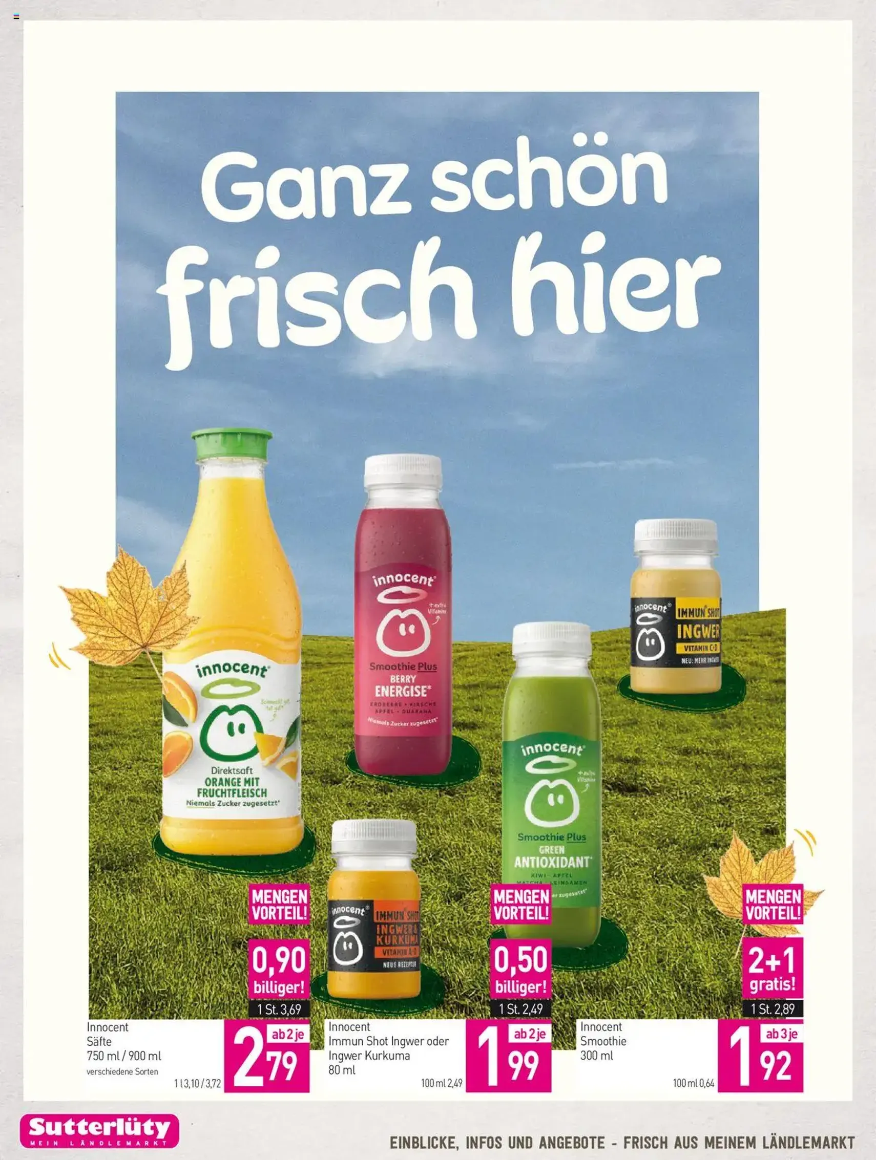 Sutterlüty Flugblatt - Gültiger Prospekt ab 25.09.2025, Seite 16 von insgesamt 24