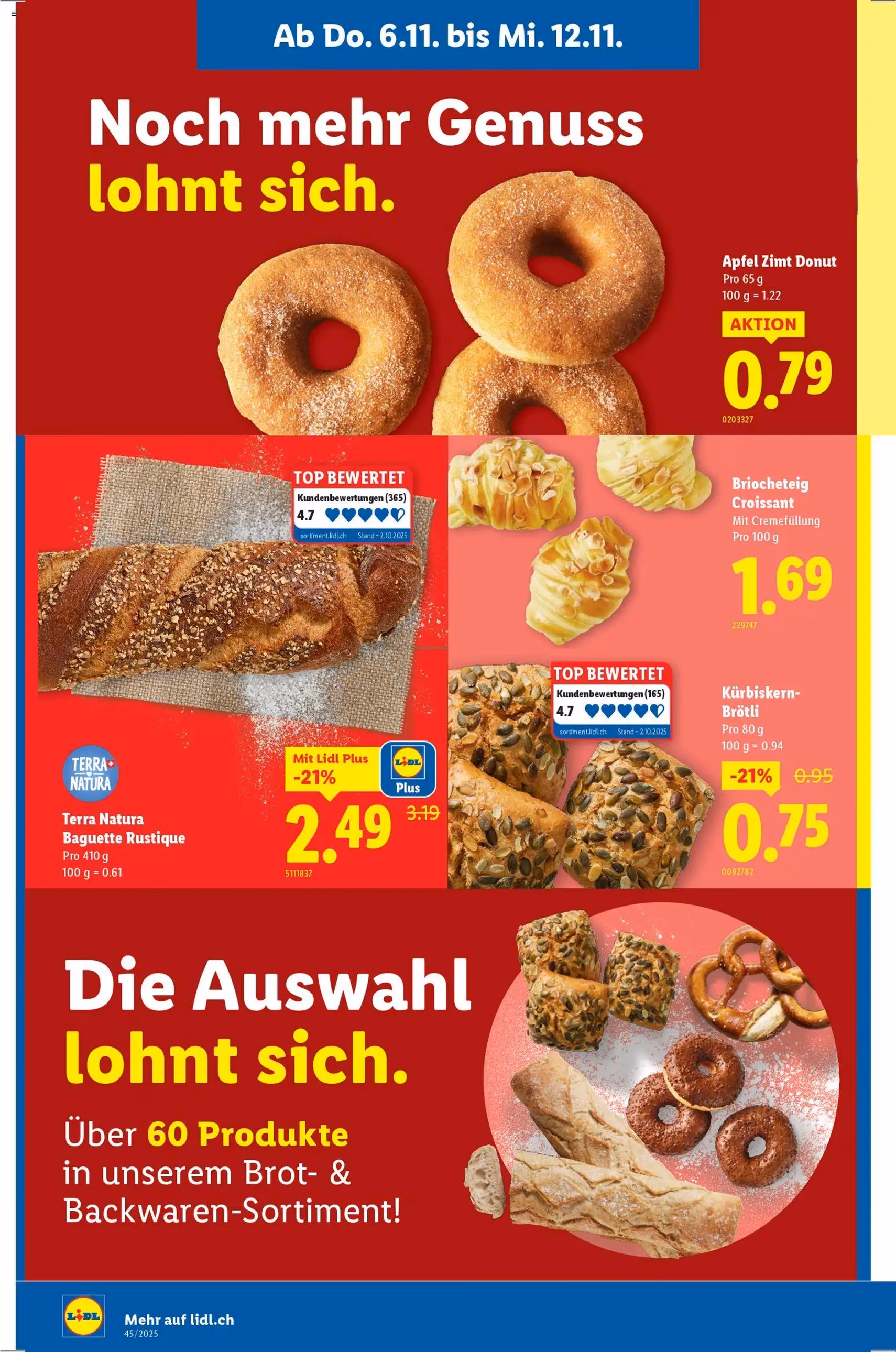 Lidl Aktionen - Gültiger Prospekt ab 06.11.2025, Seite 6 von insgesamt 32