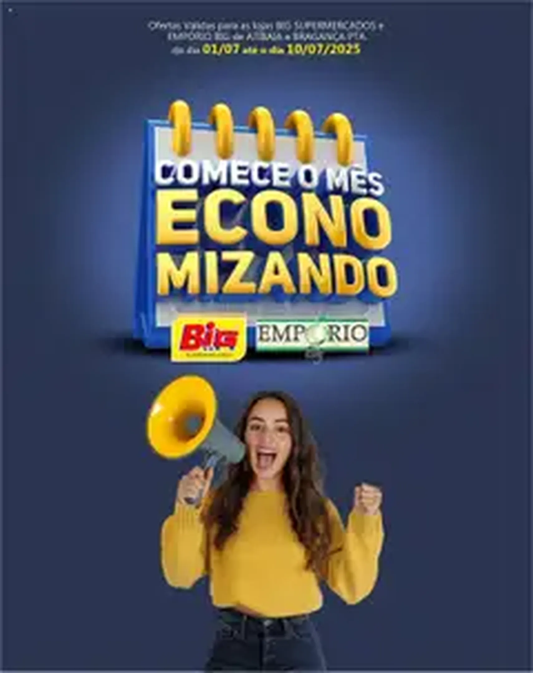 Big Supermercados - Ofertas da semana - folheto válido a partir de 01/07/2025 página 1 de 1