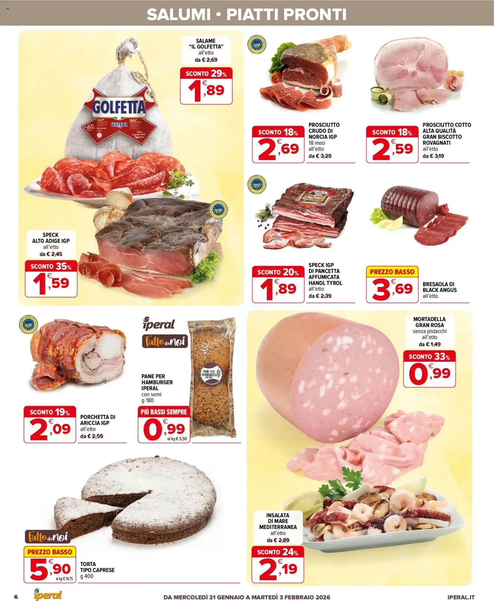 Volantino Iperal - volantino valido dal 21/01/2026 pagina 6 di 25