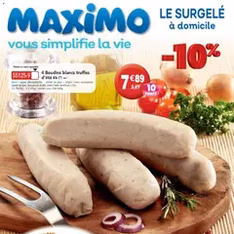 Maximo catalogue - Prévisualisation du catalogue valable à partir du 27/03/2026