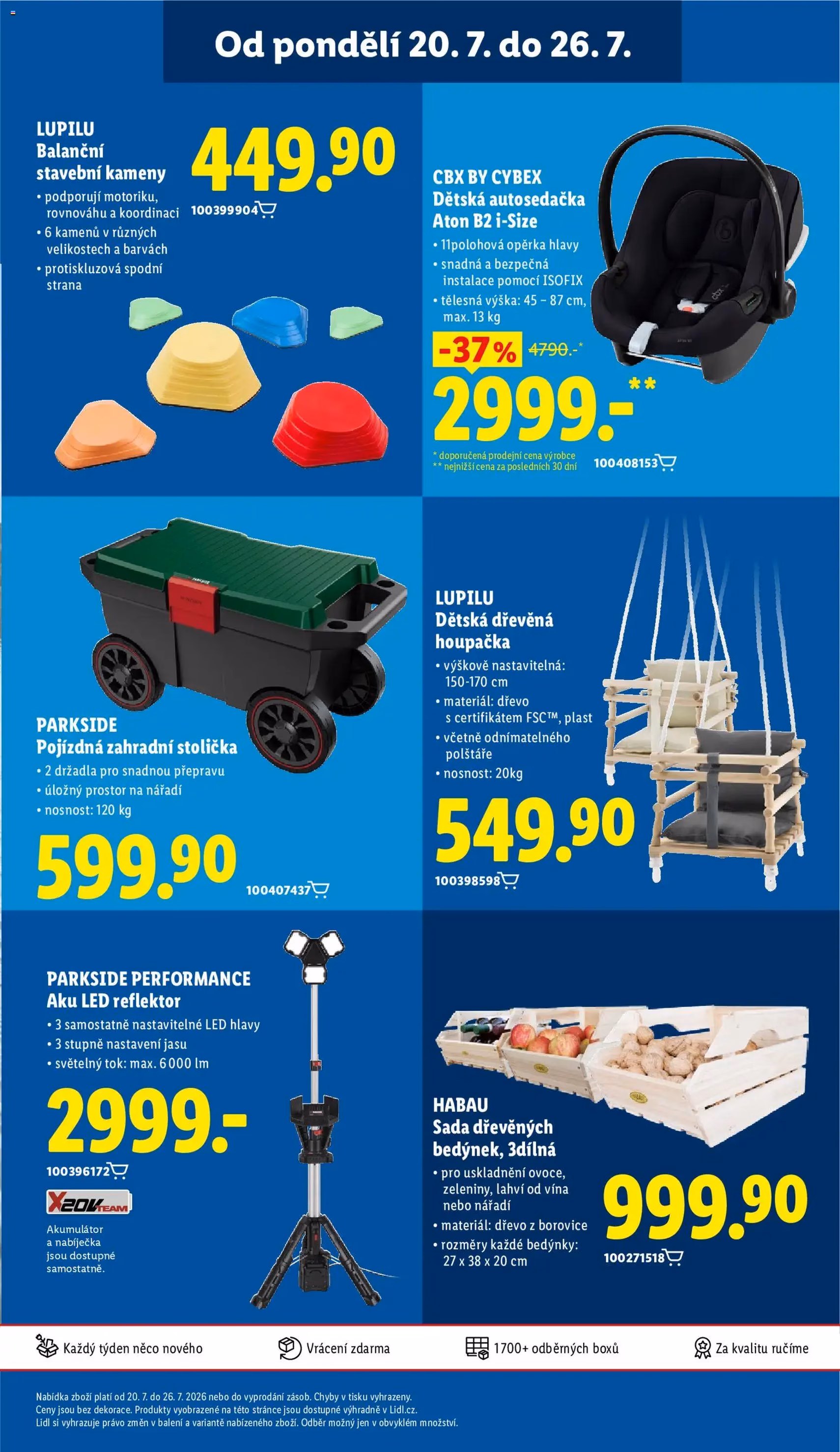 Lidl leták - platný leták od 20.07.2026 strana 45 z 50