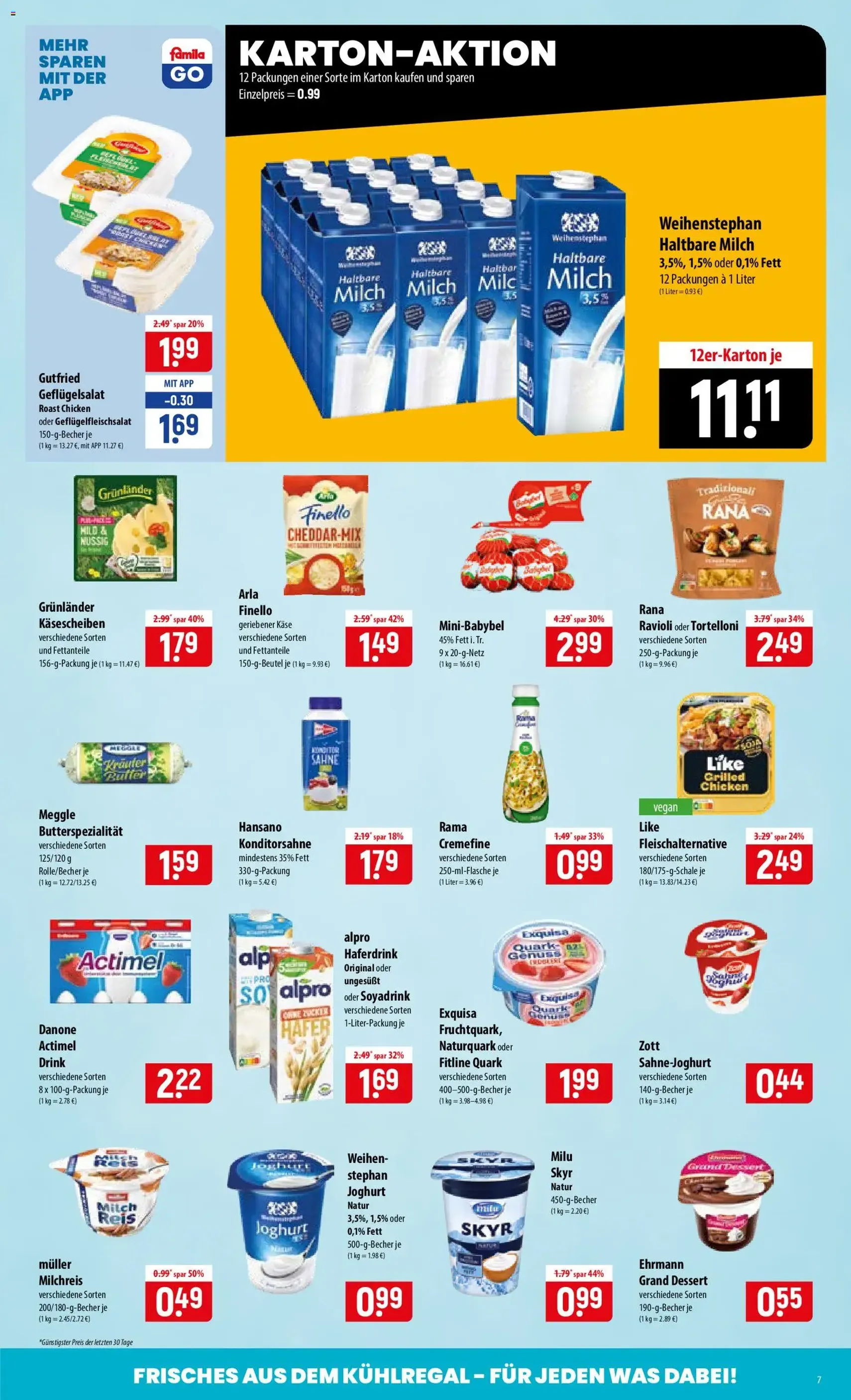 Famila Prospekt - Gültiger Prospekt ab 31.08.2026, Seite 7 von insgesamt 24