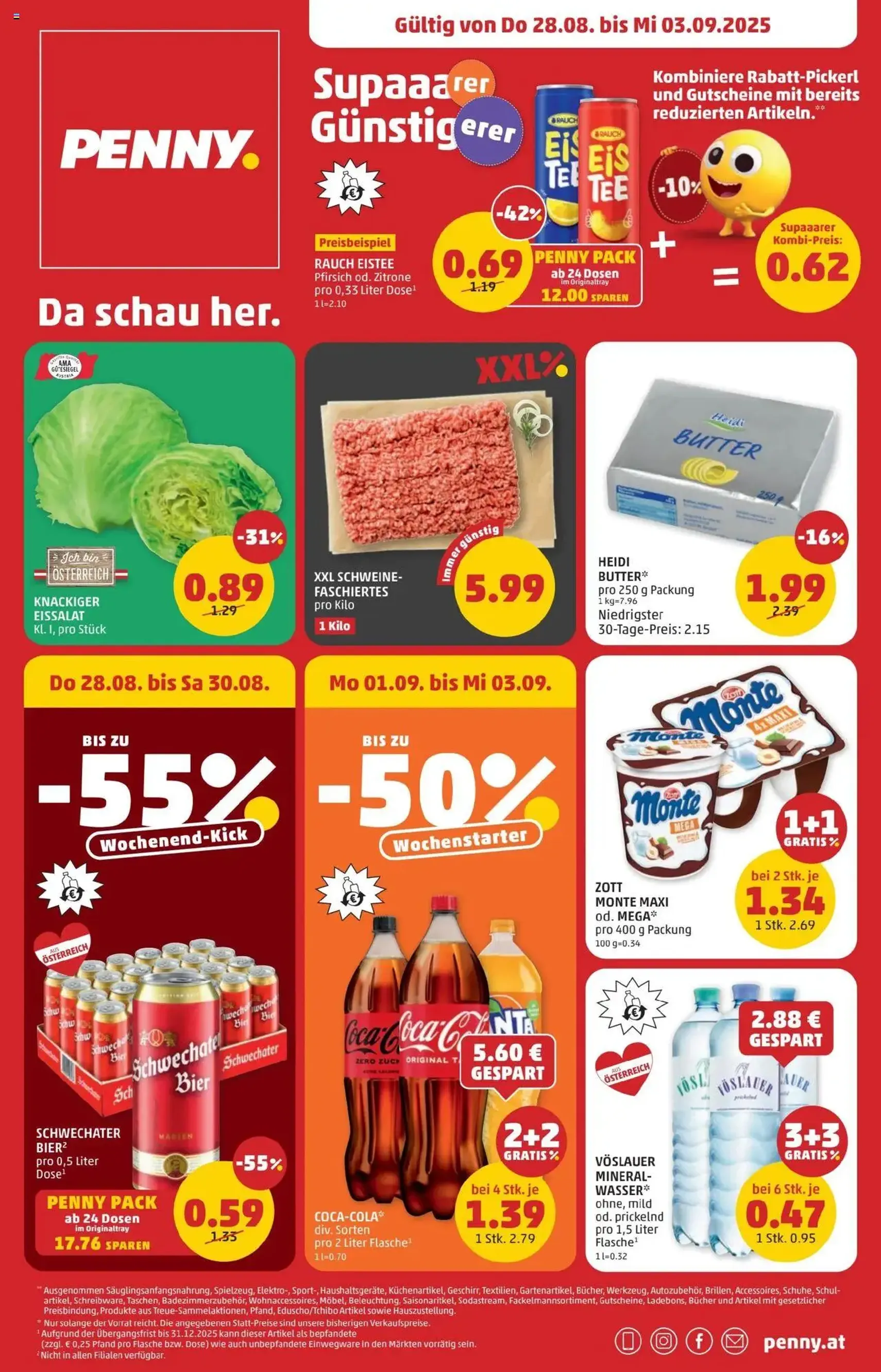 Penny Markt Flugblatt - Gültiger Prospekt ab 28.08.2025, Seite 1 von insgesamt 28 Penny Markt Flugblatt - Gültiger Prospekt ab 28.08.2025, Seite 1 von insgesamt 28