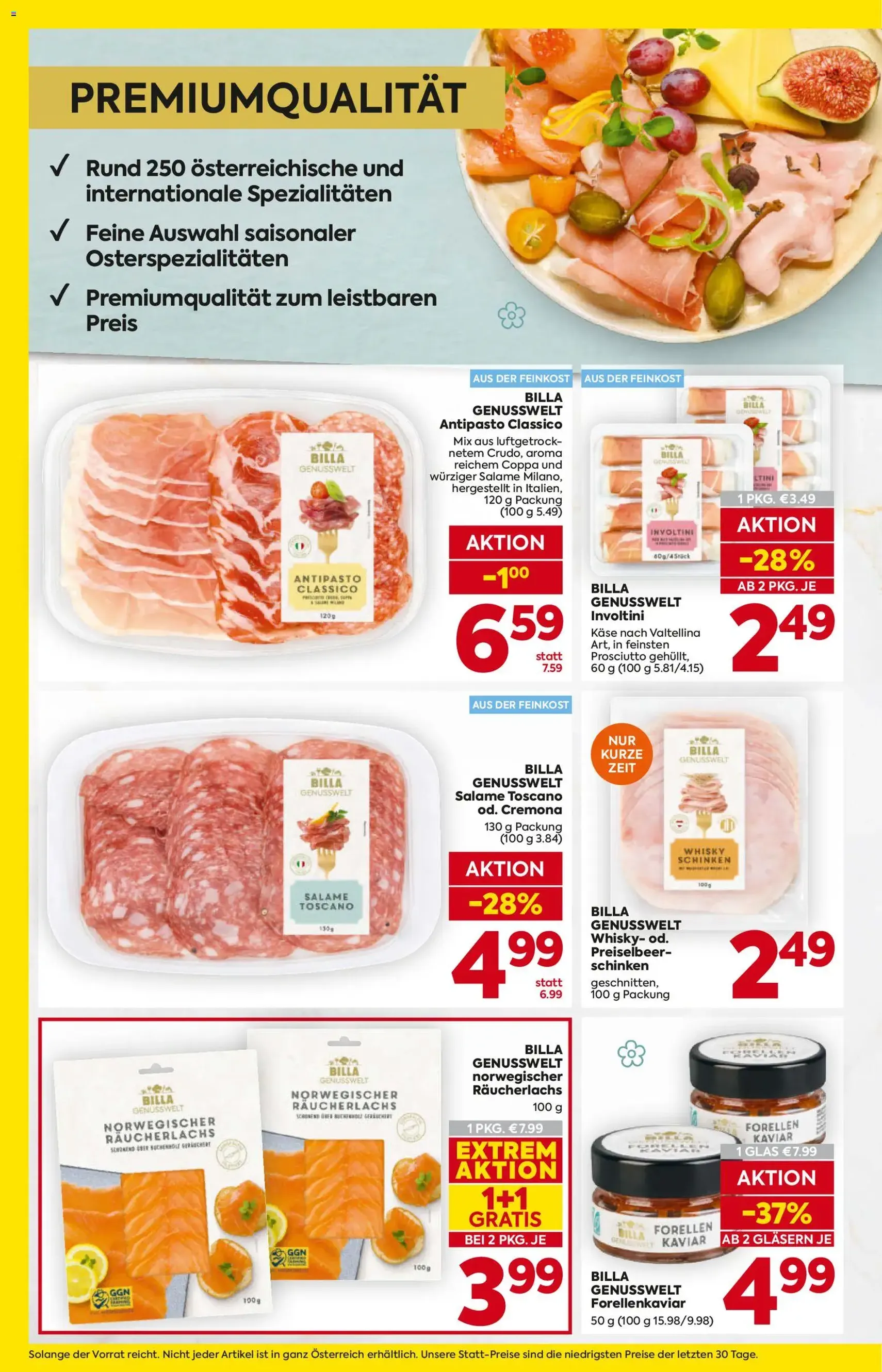 Billa - Flugblatt - Gültiger Prospekt ab 05.03.2026, Seite 4 von insgesamt 16