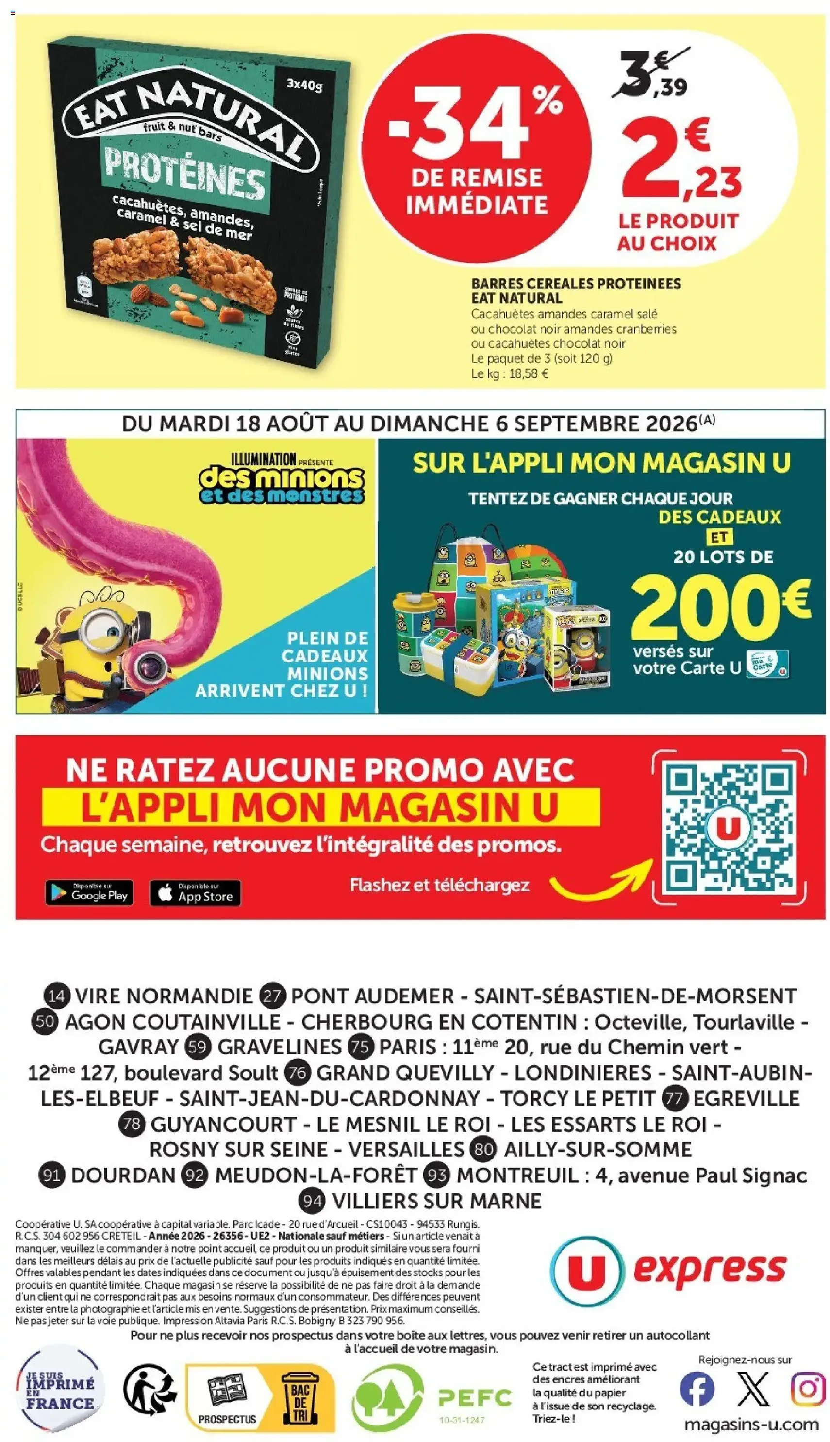 U Express catalogue - brochure valable à partir du 25/08/2026, page 16 sur 16