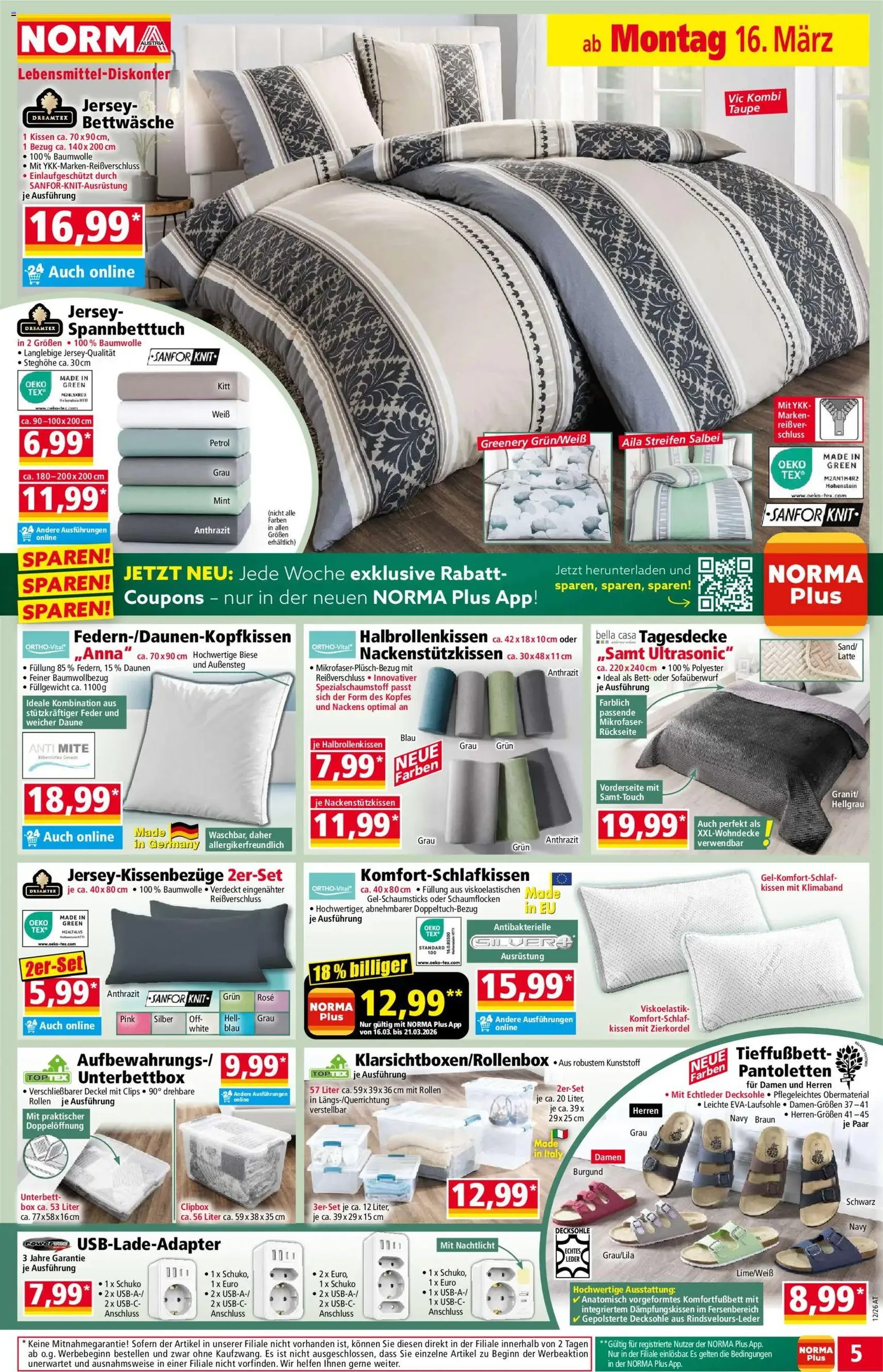 Norma Flugblatt - Gültiger Prospekt ab 16.03.2026, Seite 5 von insgesamt 20