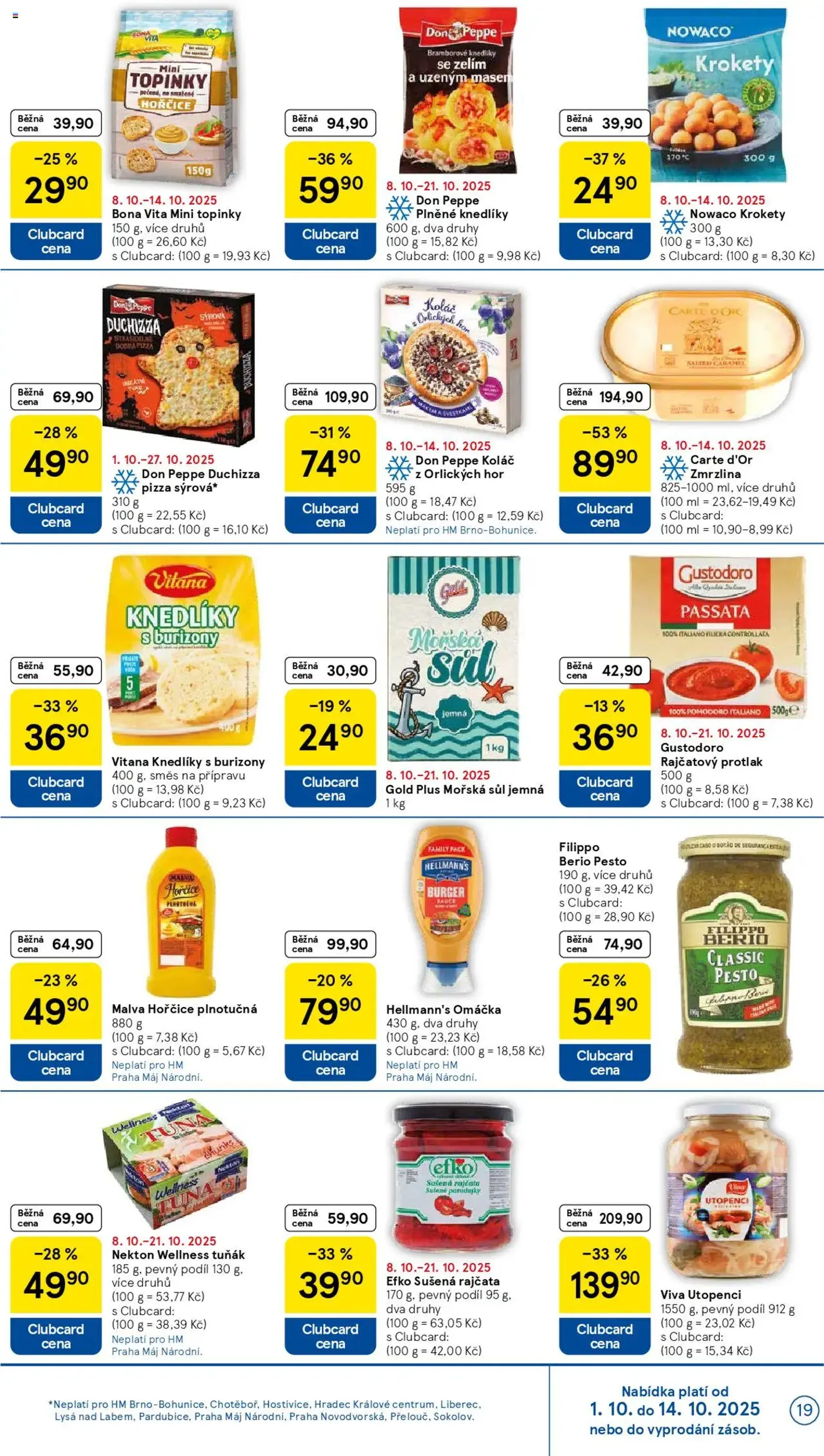 Tesco leták - Hypermarket - platný leták od 08.10.2025 strana 19 z 31
