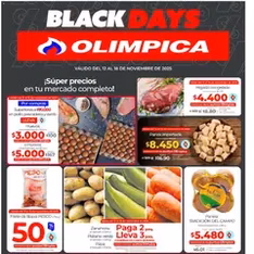 Vista previa del folleto Olímpica - Ofertas BLACK DAYS válido desde 12/11/2025