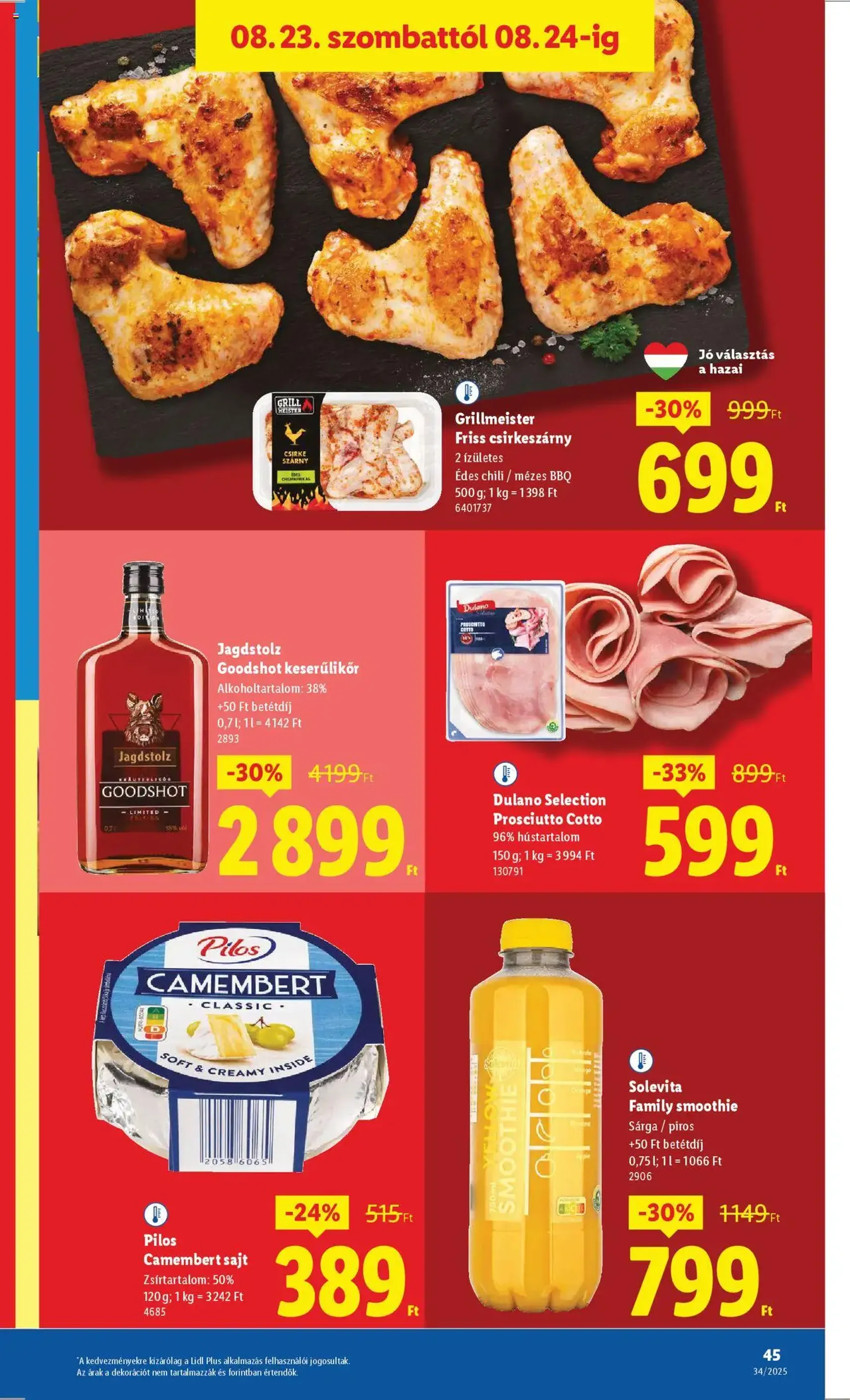 Lidl Akciós újság - 2025.08.21. érvényes szórólap 45 oldal 70 oldalból
