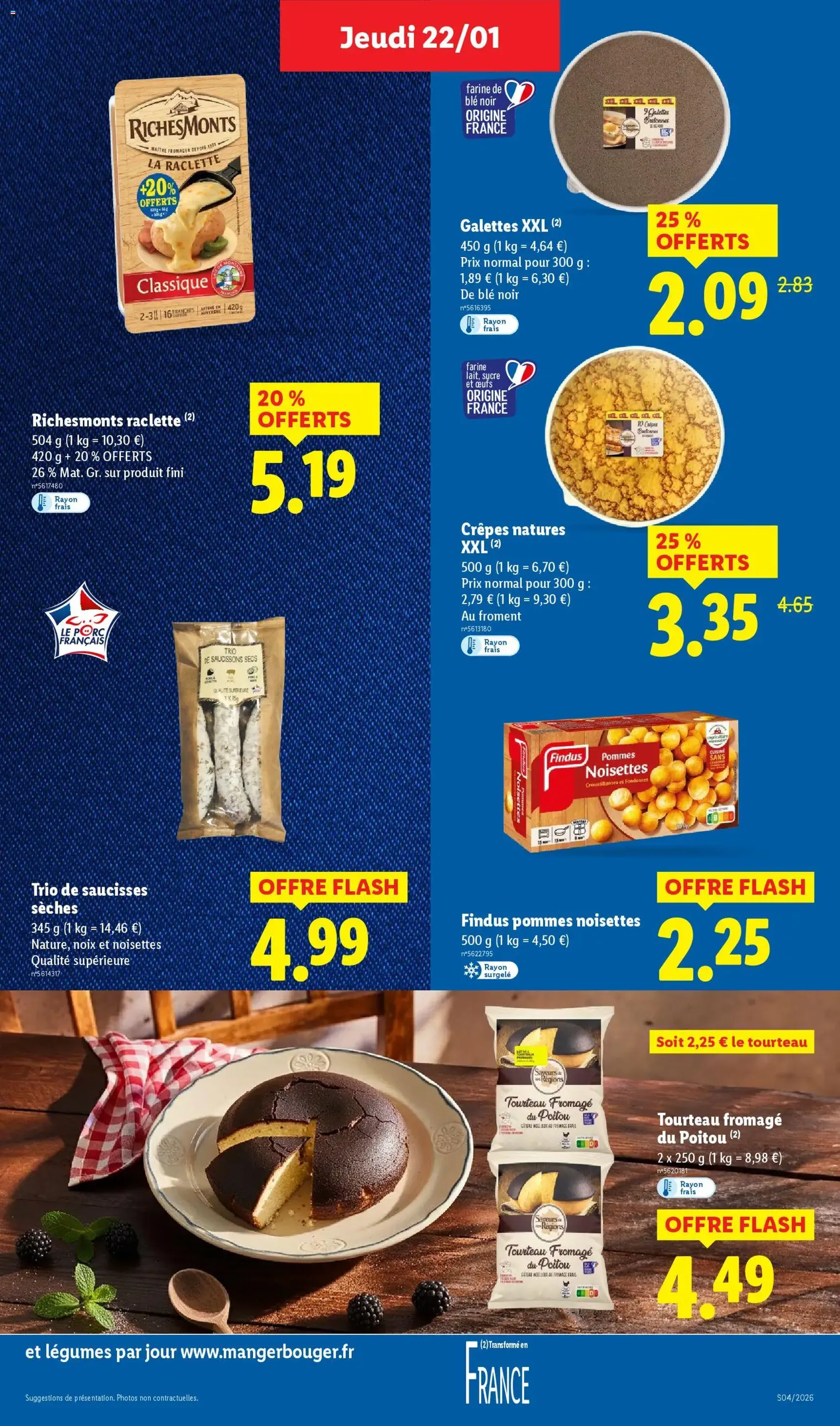 LIDL catalogue semaine 4 - brochure valable à partir du 22/01/2026, page 25 sur 79