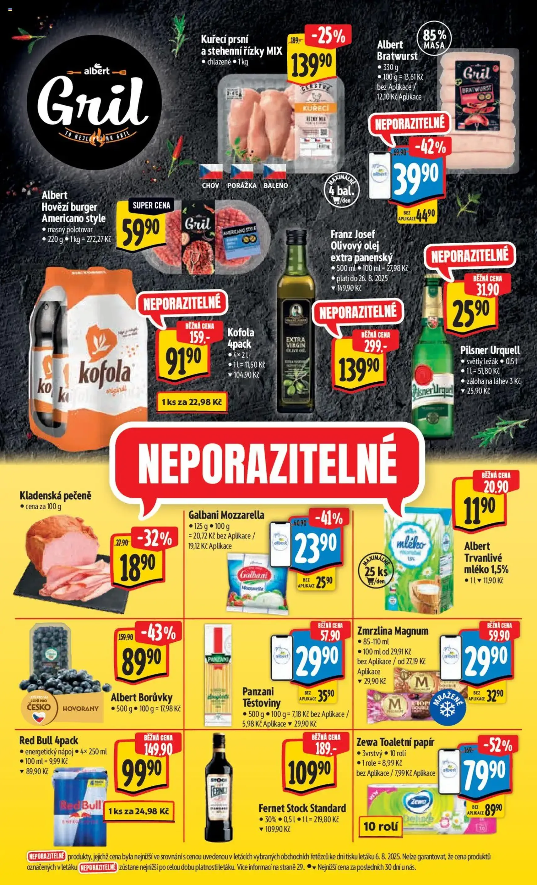 Albert leták - Hypermarket - platný leták od 13.08.2025 strana 8 z 55 Albert leták - Hypermarket - platný leták od 13.08.2025 strana 8 z 55