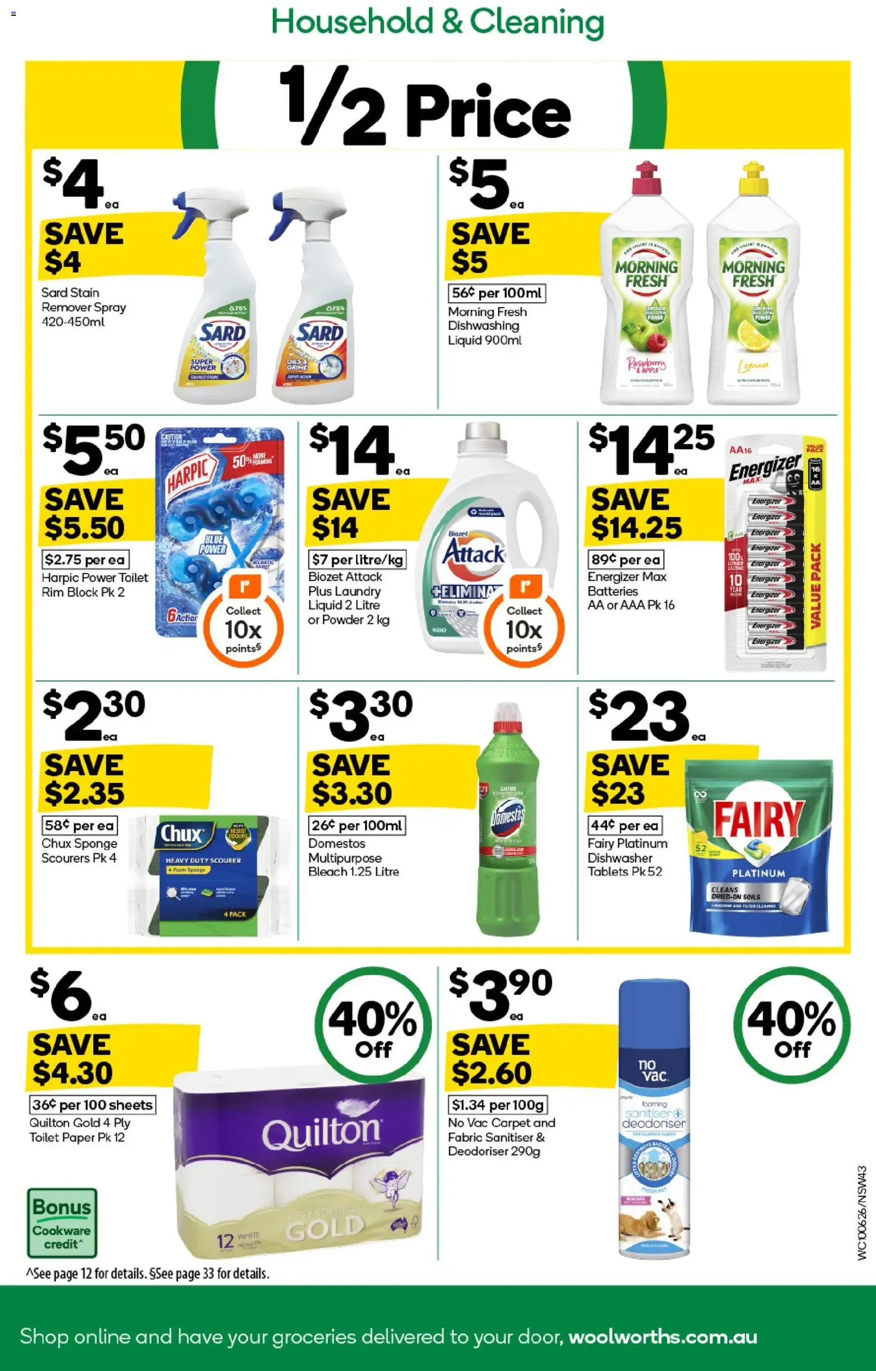 Woolworths catalogue - valid flyer from 10/06/2026, page 43 of 56