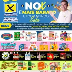 X Supermercados - Ofertas da semana - pré-visualização do folheto, válido a partir de 26/11/2025