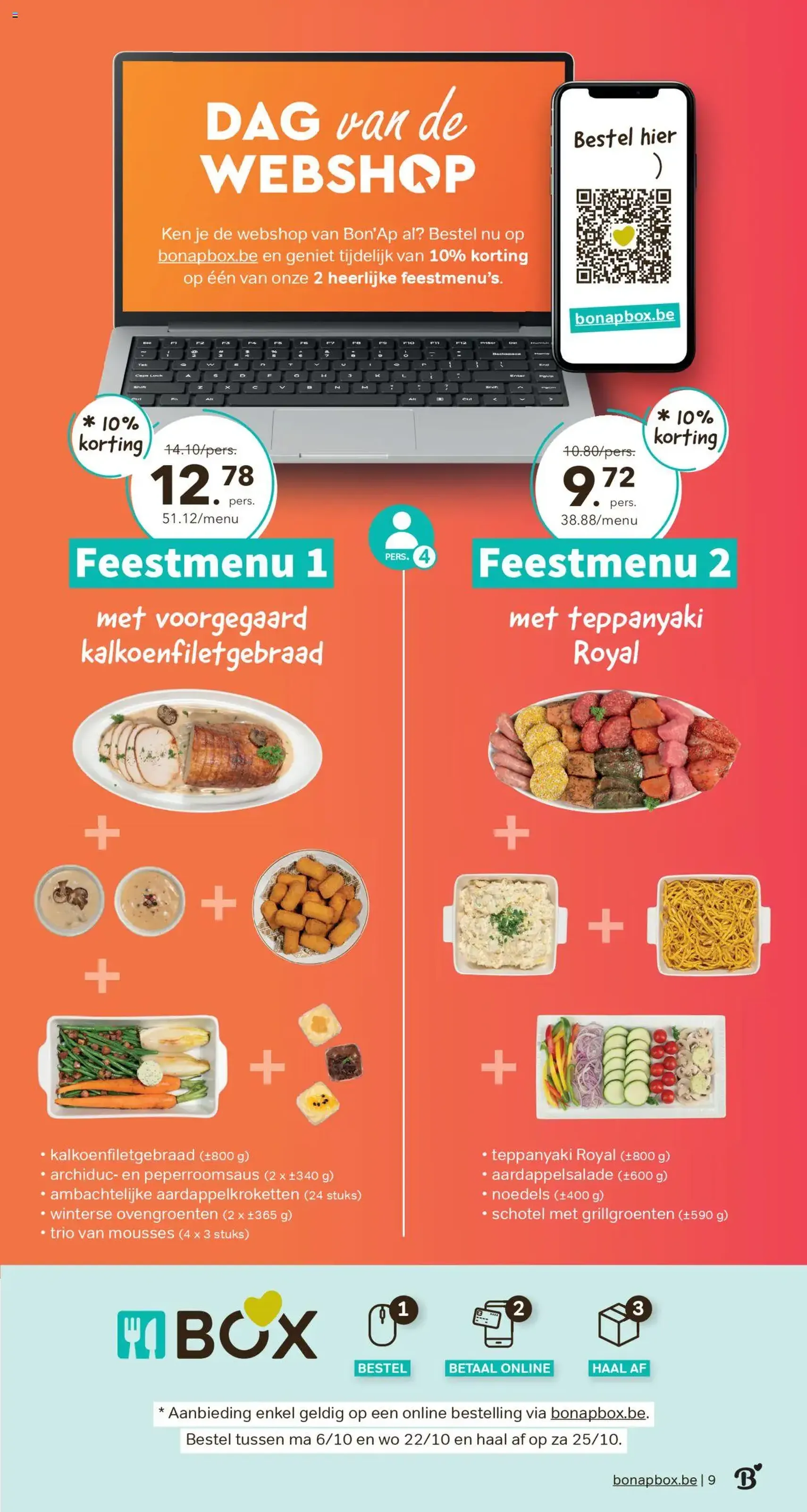 Bon Ap folder - geldige folder vanaf 08/10/2025 pagina 9 van 12