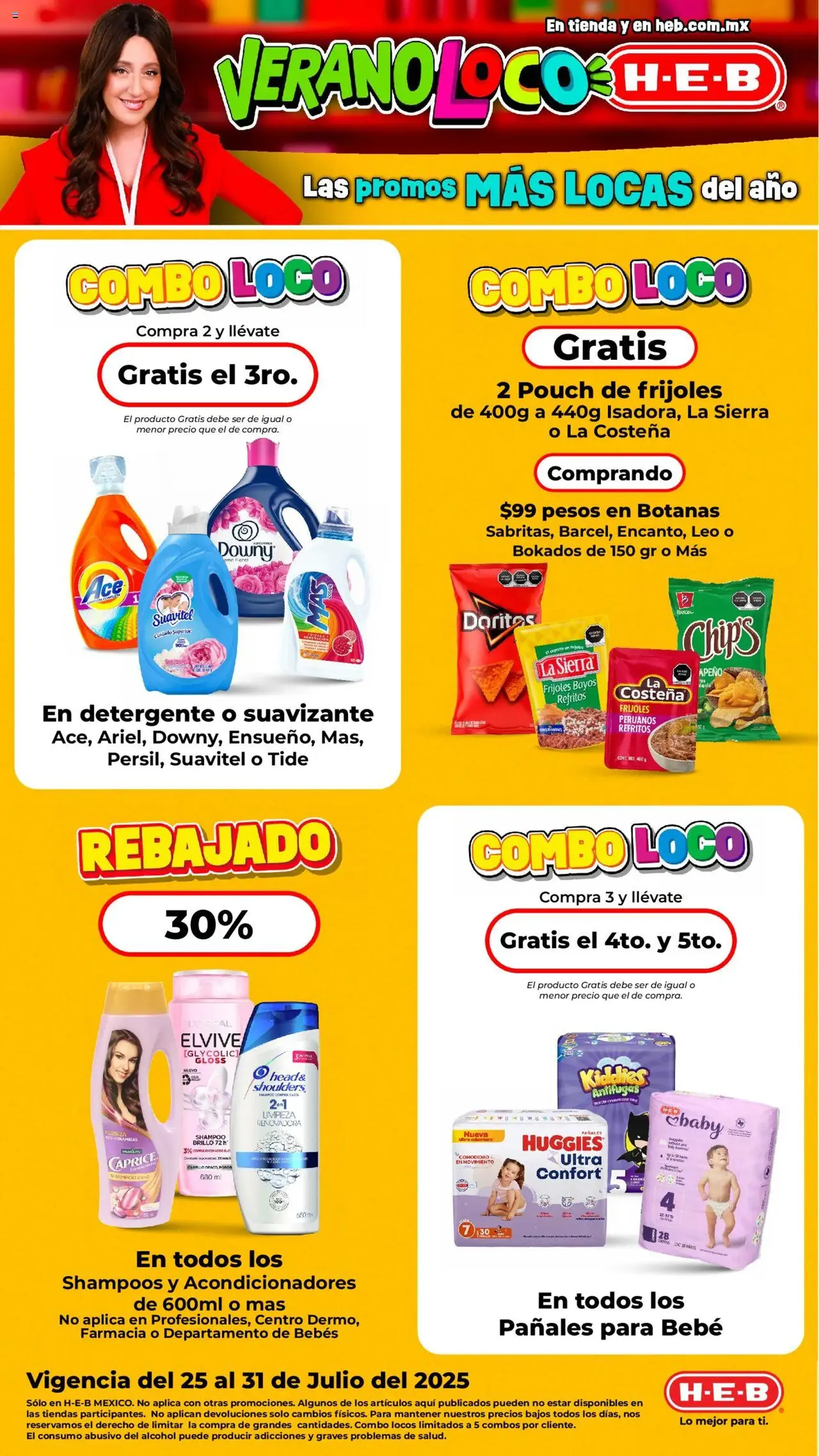 H-E-B folleto - folleto válido desde 25/07/2025 página 1 de 18 H-E-B folleto - folleto válido desde 25/07/2025 página 1 de 18