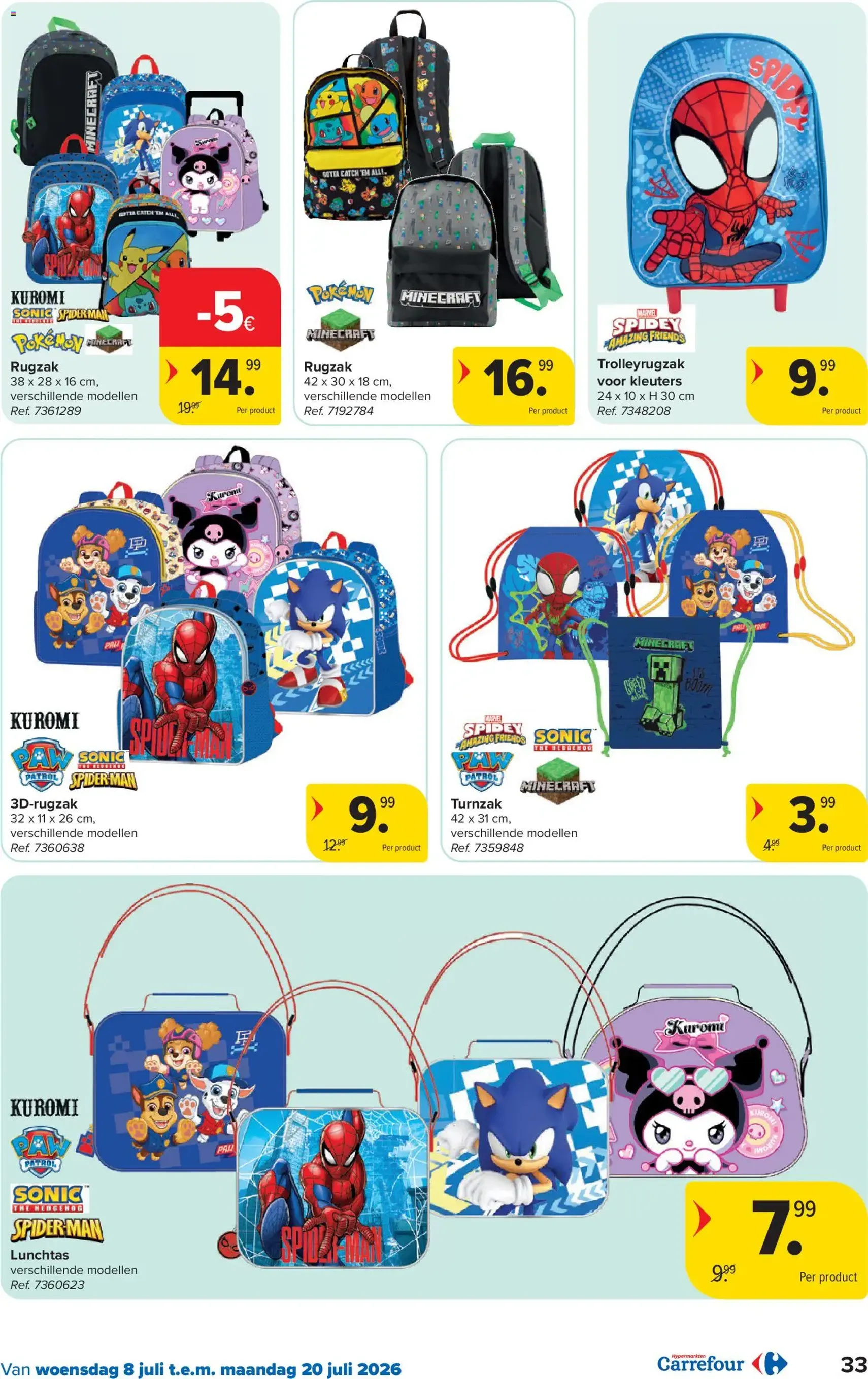 Carrefour folder week 28 - geldige folder vanaf 08/07/2026 pagina 33 van 40