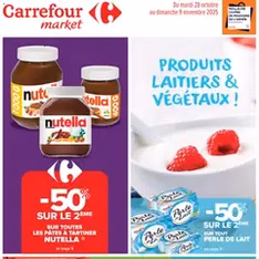 Carrefour Market catalogue semaine 44 - Prévisualisation du catalogue valable à partir du 28/10/2025