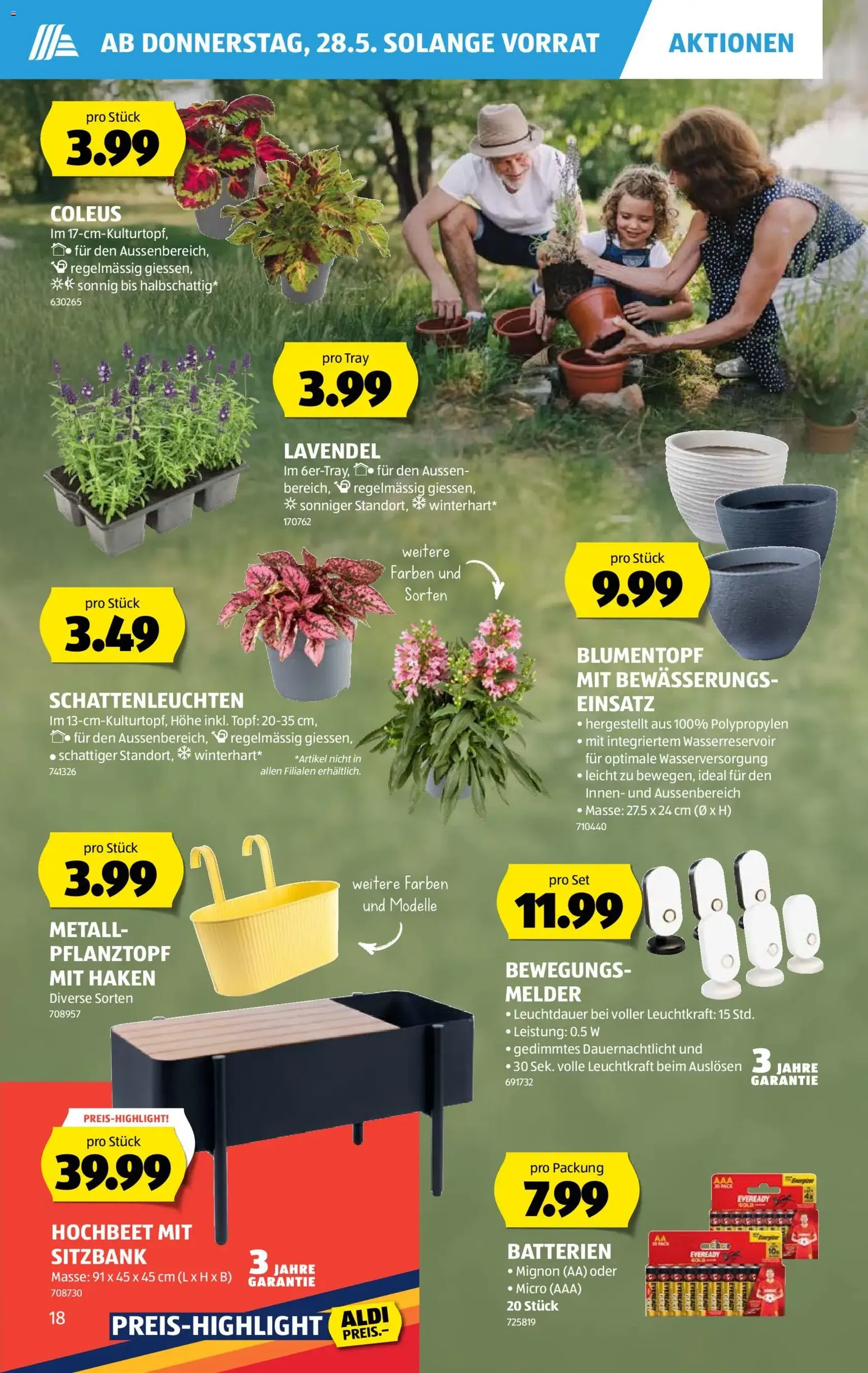 Aldi aktionen - Gültiger Prospekt ab 28.05.2026, Seite 18 von insgesamt 39