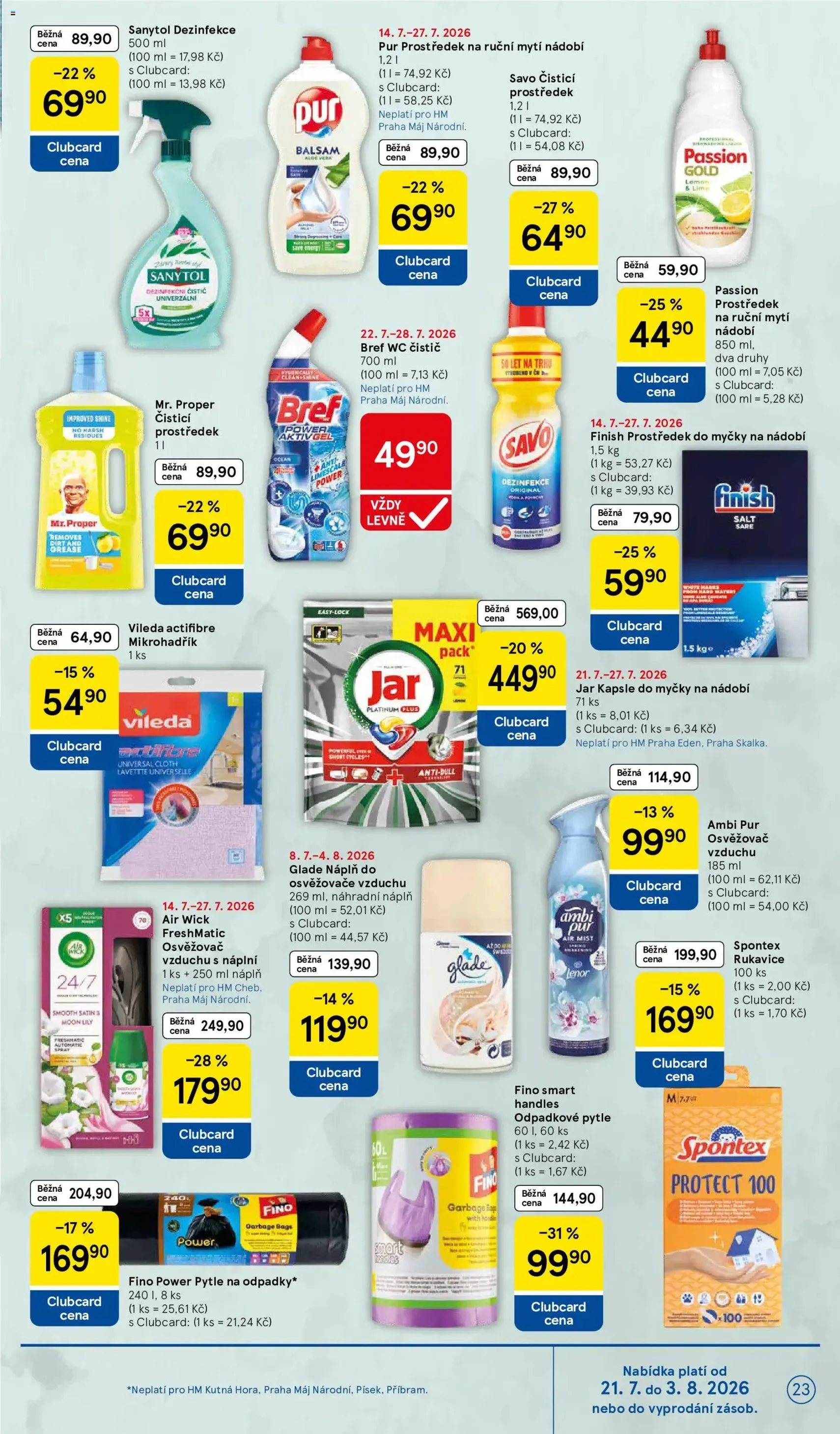 Tesco leták - Hypermarket - platný leták od 22.07.2026 strana 23 z 33