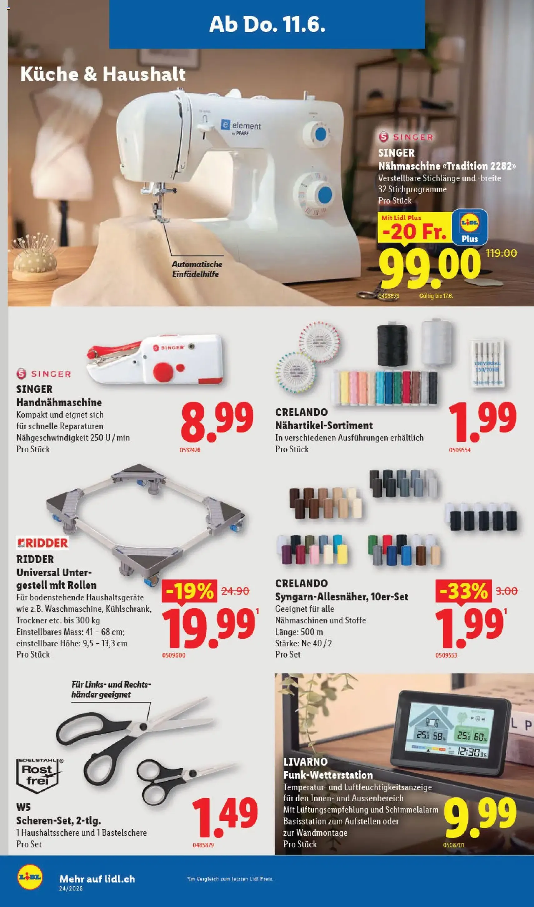 Lidl aktionen - Gültiger Prospekt ab 11.06.2026, Seite 26 von insgesamt 40