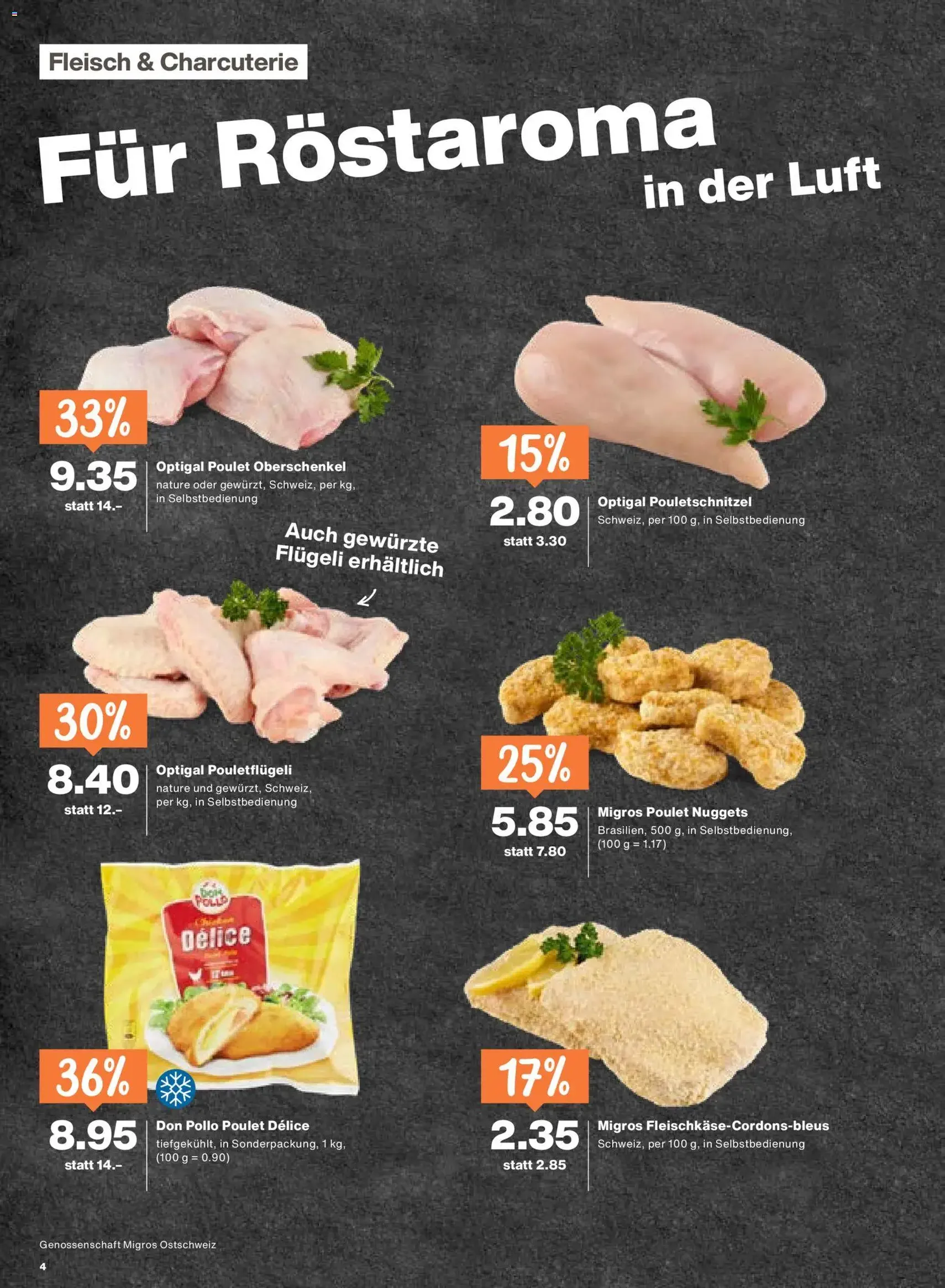 Migros aktionen - Gültiger Prospekt ab 21.05.2026, Seite 4 von insgesamt 24