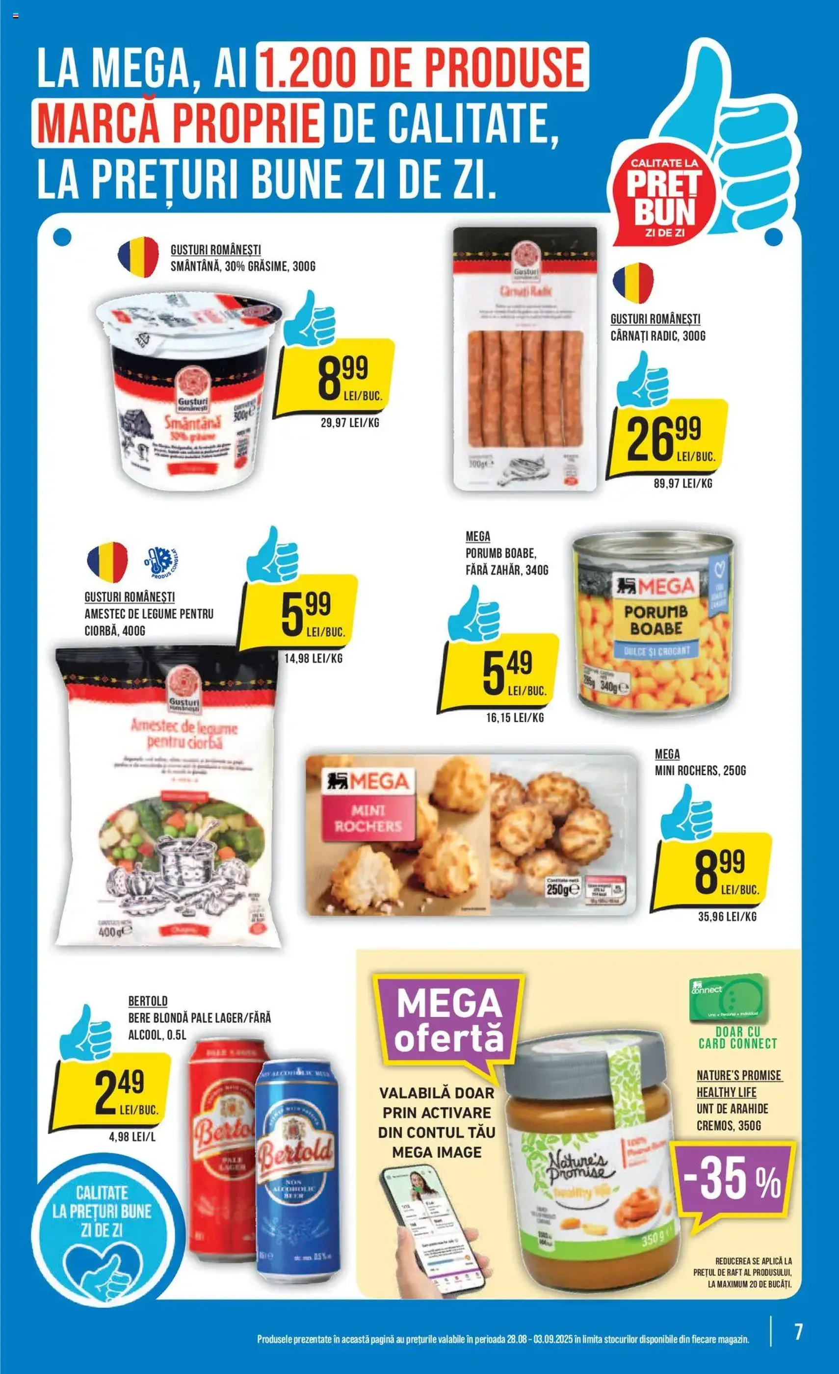 Catalog Mega Image - cataloage valabile începând cu 28.08.2025 pagina 7 din 24 Catalog Mega Image - cataloage valabile începând cu 28.08.2025 pagina 7 din 24