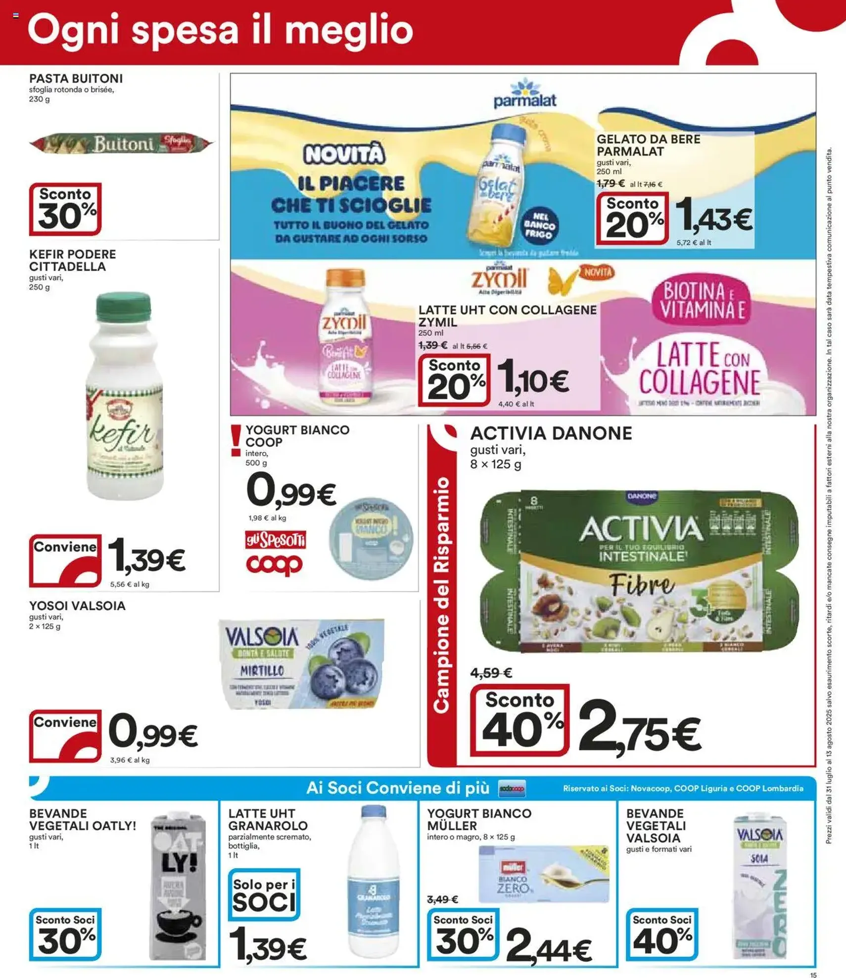 Volantino Ipercoop - volantino valido dal 31/07/2025 pagina 15 di 34