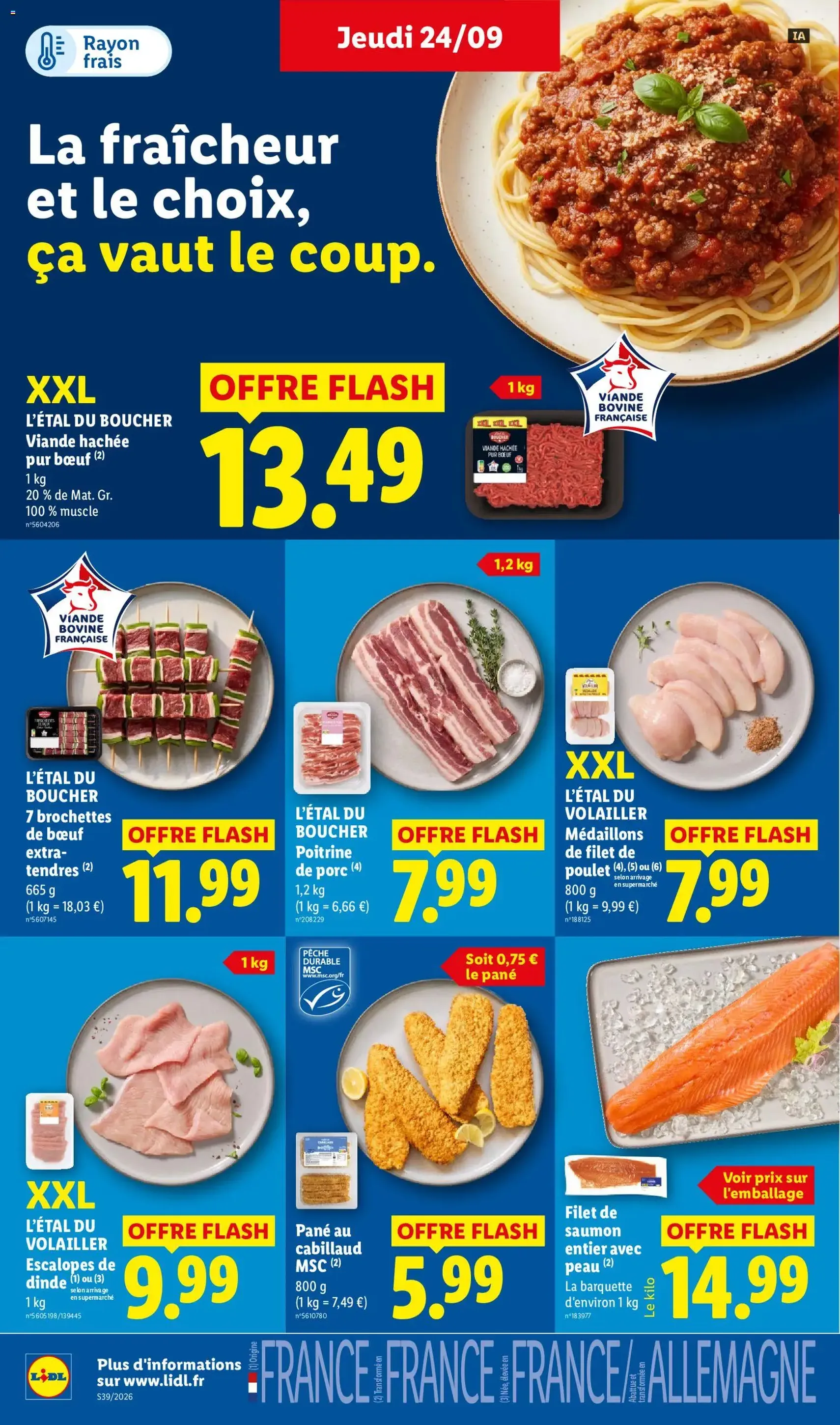 LIDL catalogue - brochure valable à partir du 24/09/2026, page 10 sur 62