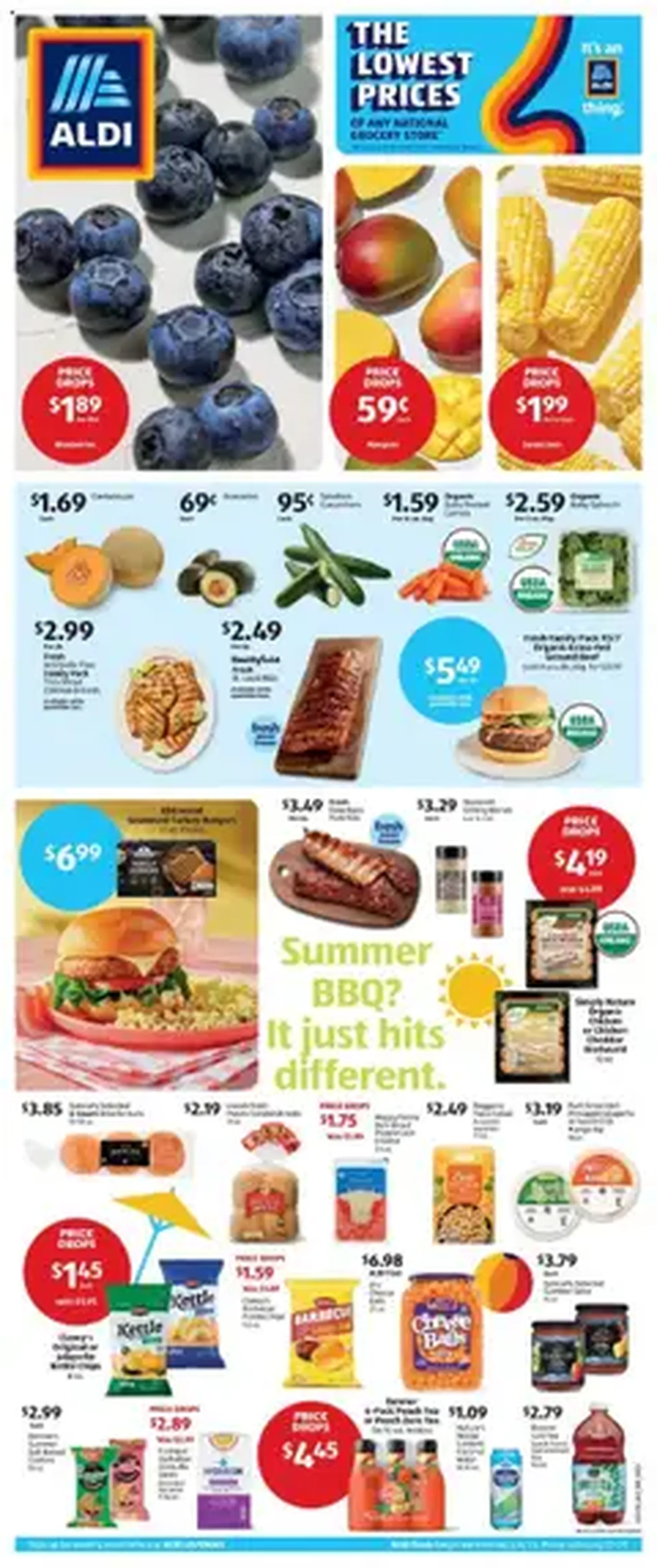 Aldi Weekly Ad - valid flyer from 07/23/2025, page 1 of 1