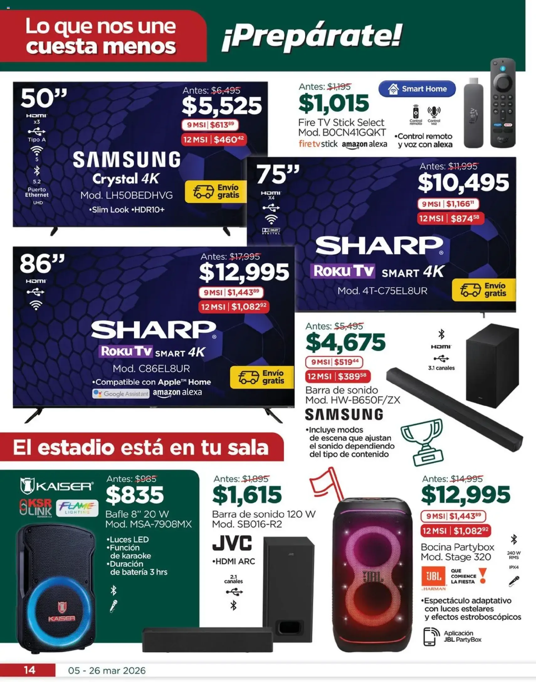 Chedraui folleto - folleto válido desde 05/03/2026 página 14 de 16
