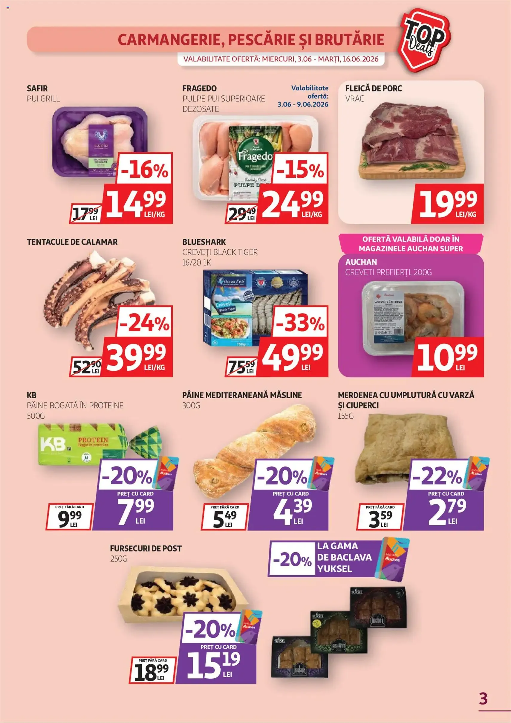 Auchan Catalog - cataloage valabile începând cu 03.06.2026 pagina 3 din 36