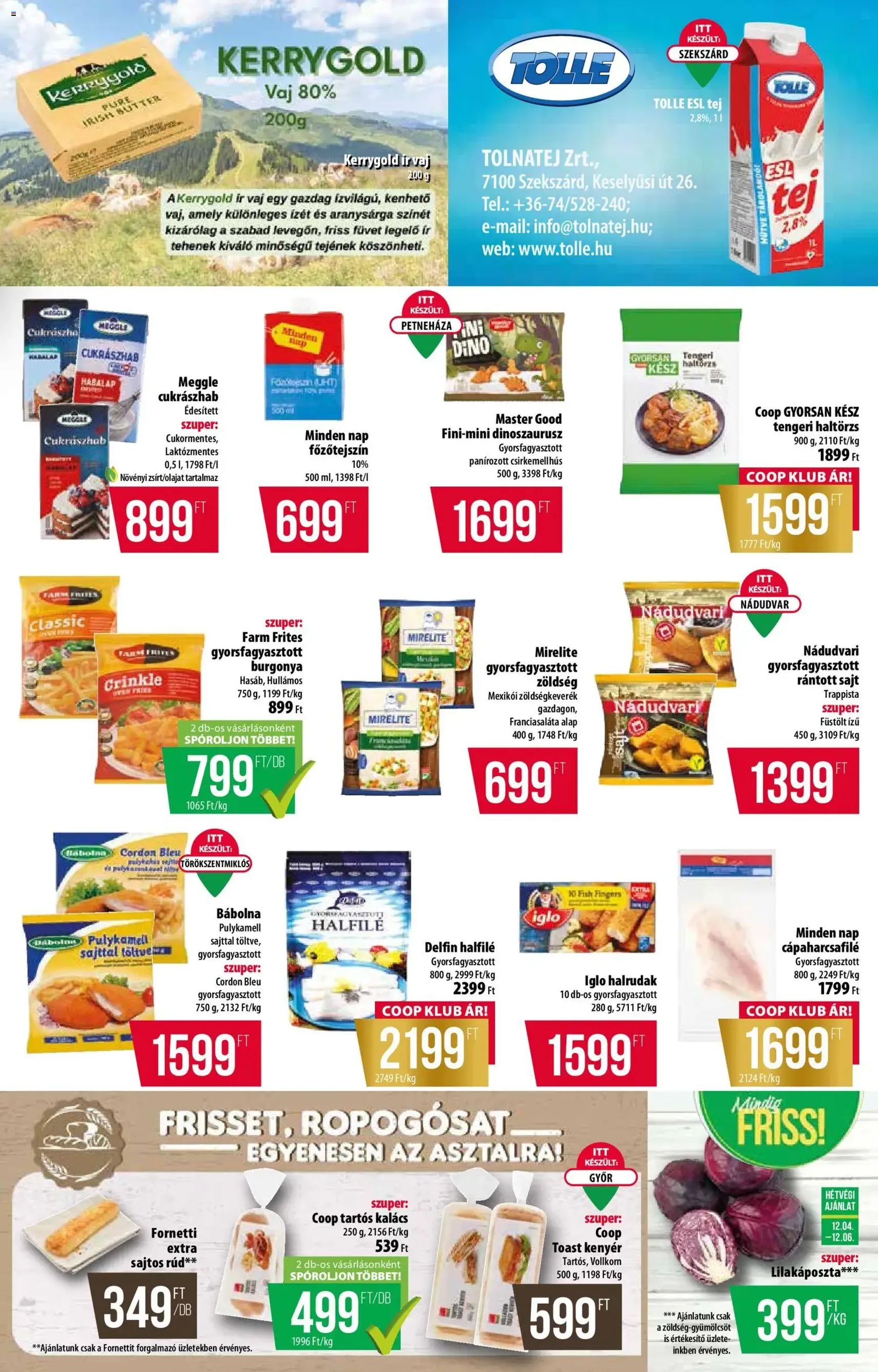 COOP Akciós újság - 2025.12.04. érvényes szórólap 3 oldal 12 oldalból