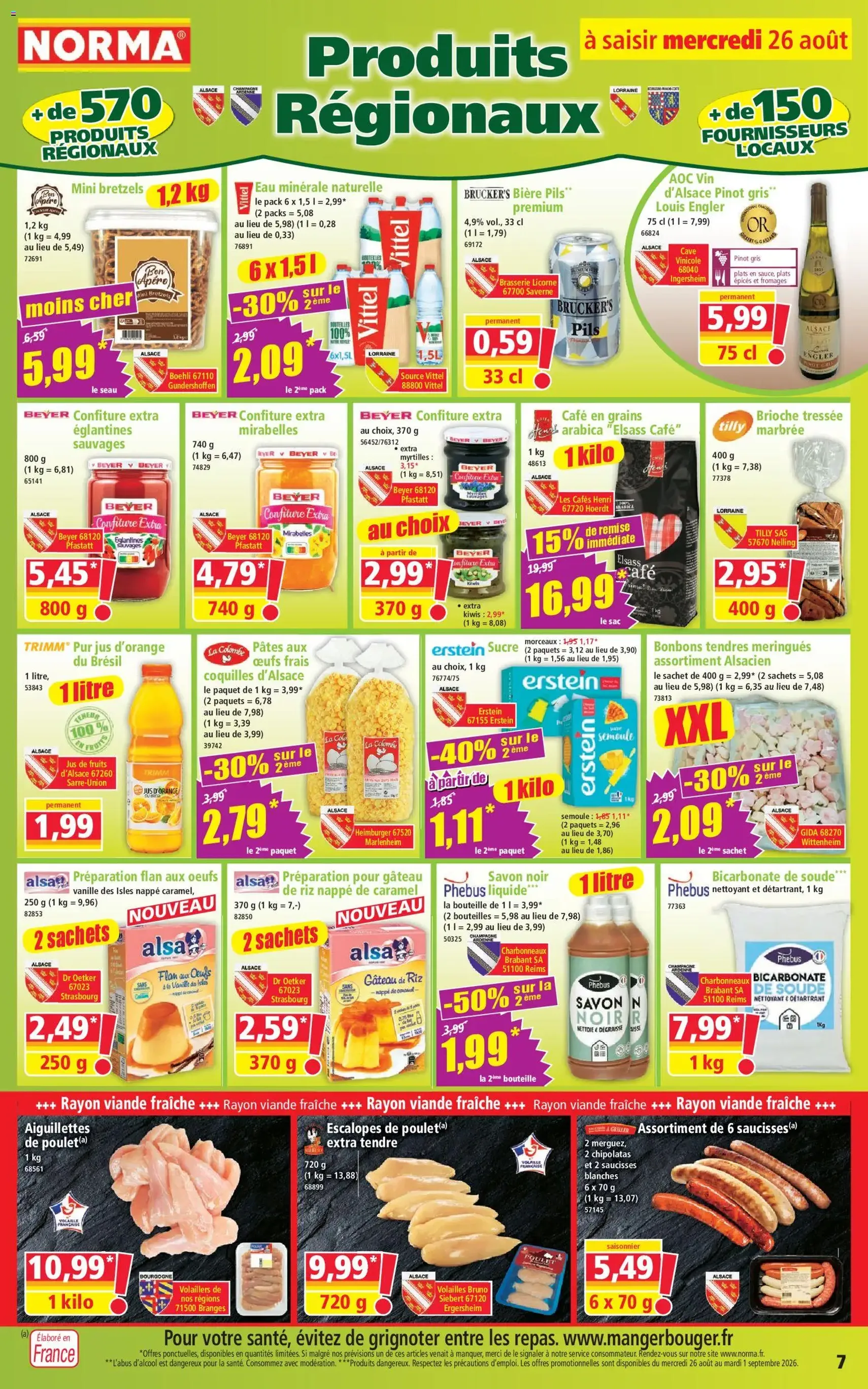 Norma catalogue - brochure valable à partir du 26/08/2026, page 7 sur 12