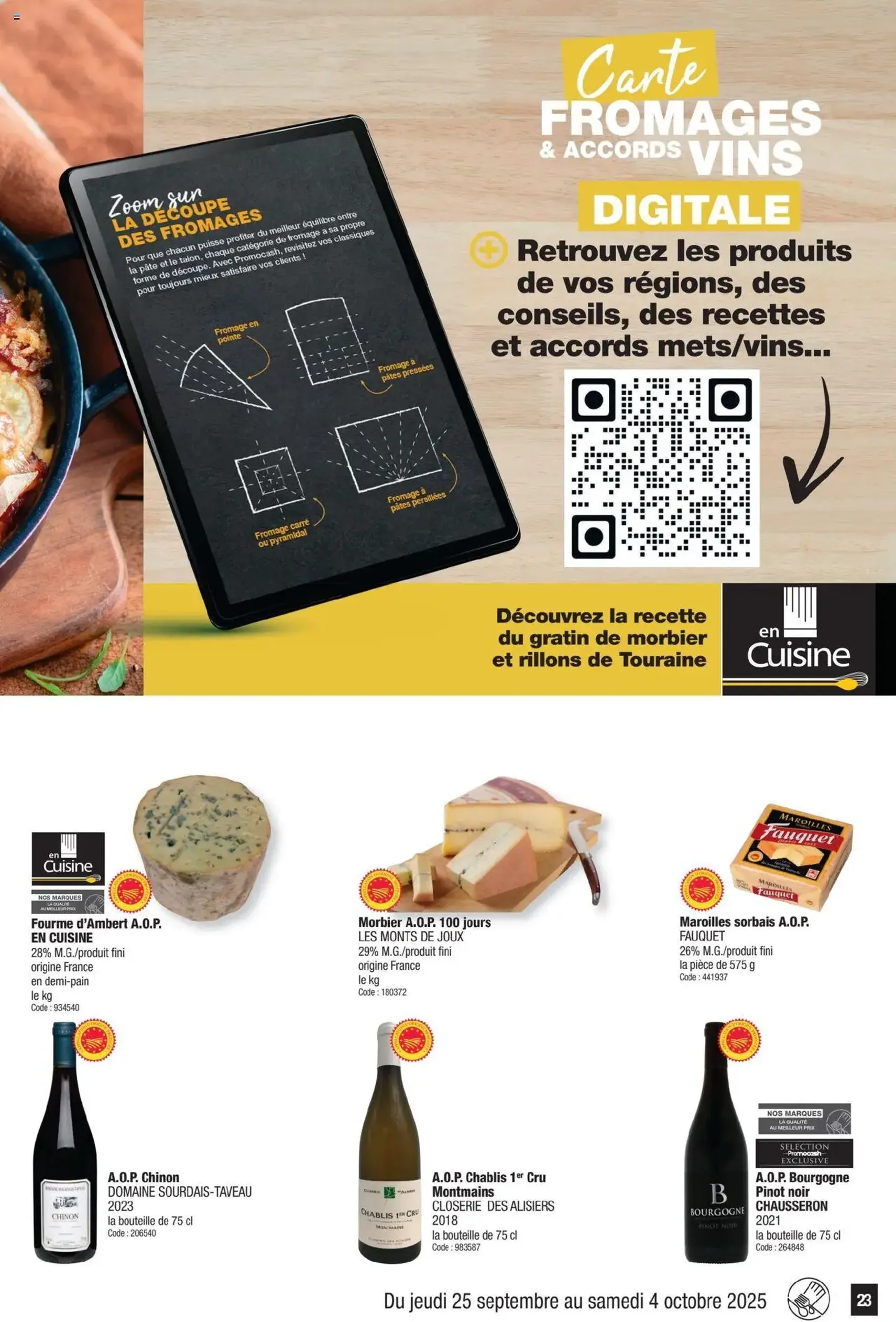 Promocash catalogue - brochure valable à partir du 25/09/2025, page 23 sur 24 Promocash catalogue - brochure valable à partir du 25/09/2025, page 23 sur 24