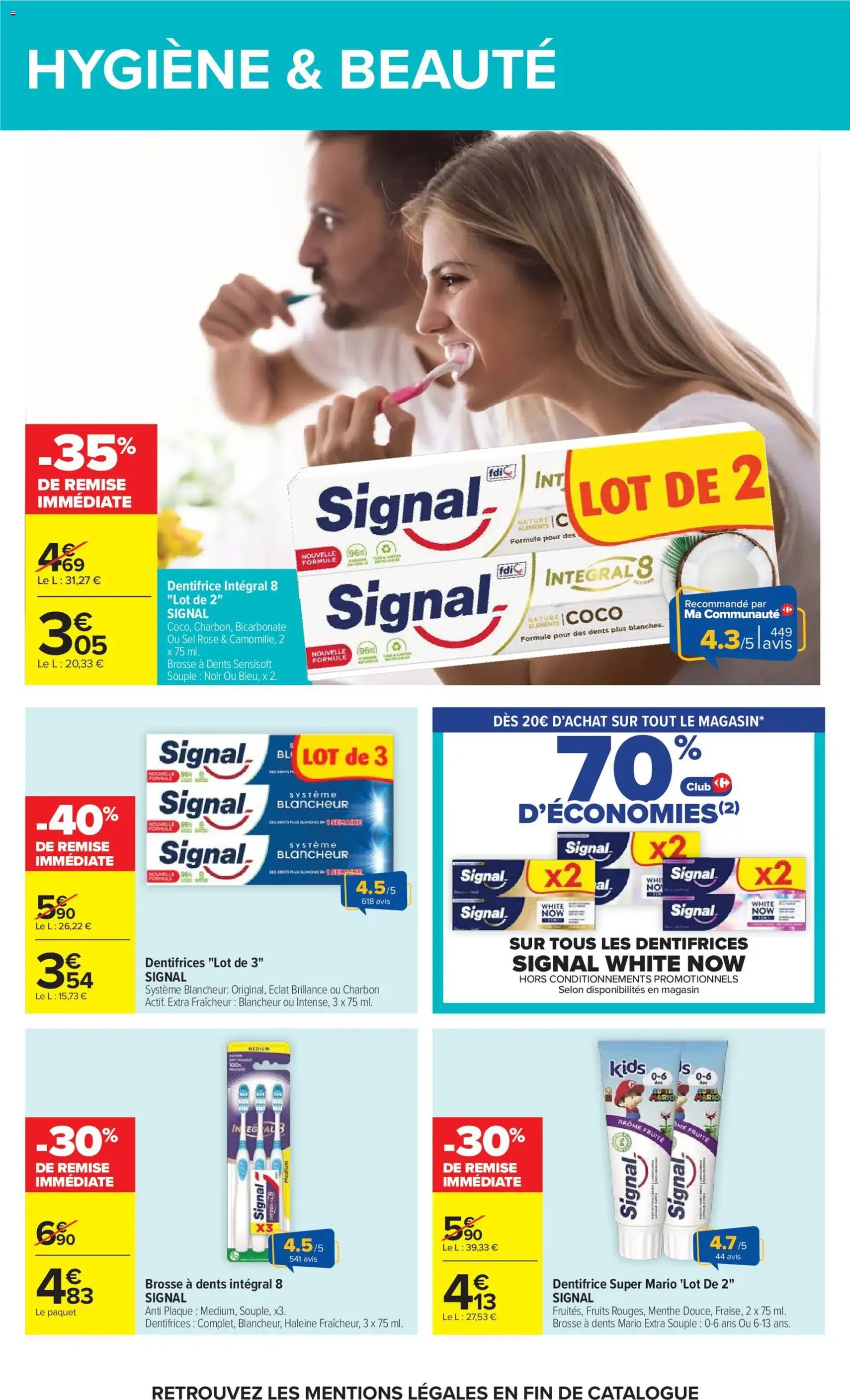 Carrefour Vos promos du quotidien - brochure valable à partir du 17/08/2026, page 44 sur 84