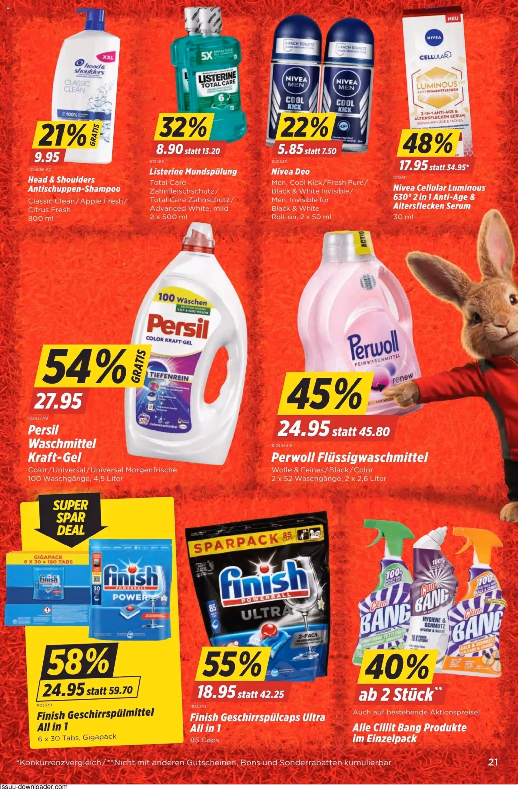 Denner aktionen - Gültiger Prospekt ab 01.04.2026, Seite 21 von insgesamt 24