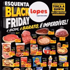 Lopes Supermercados Black Friday - pré-visualização do folheto, válido a partir de 18/11/2025