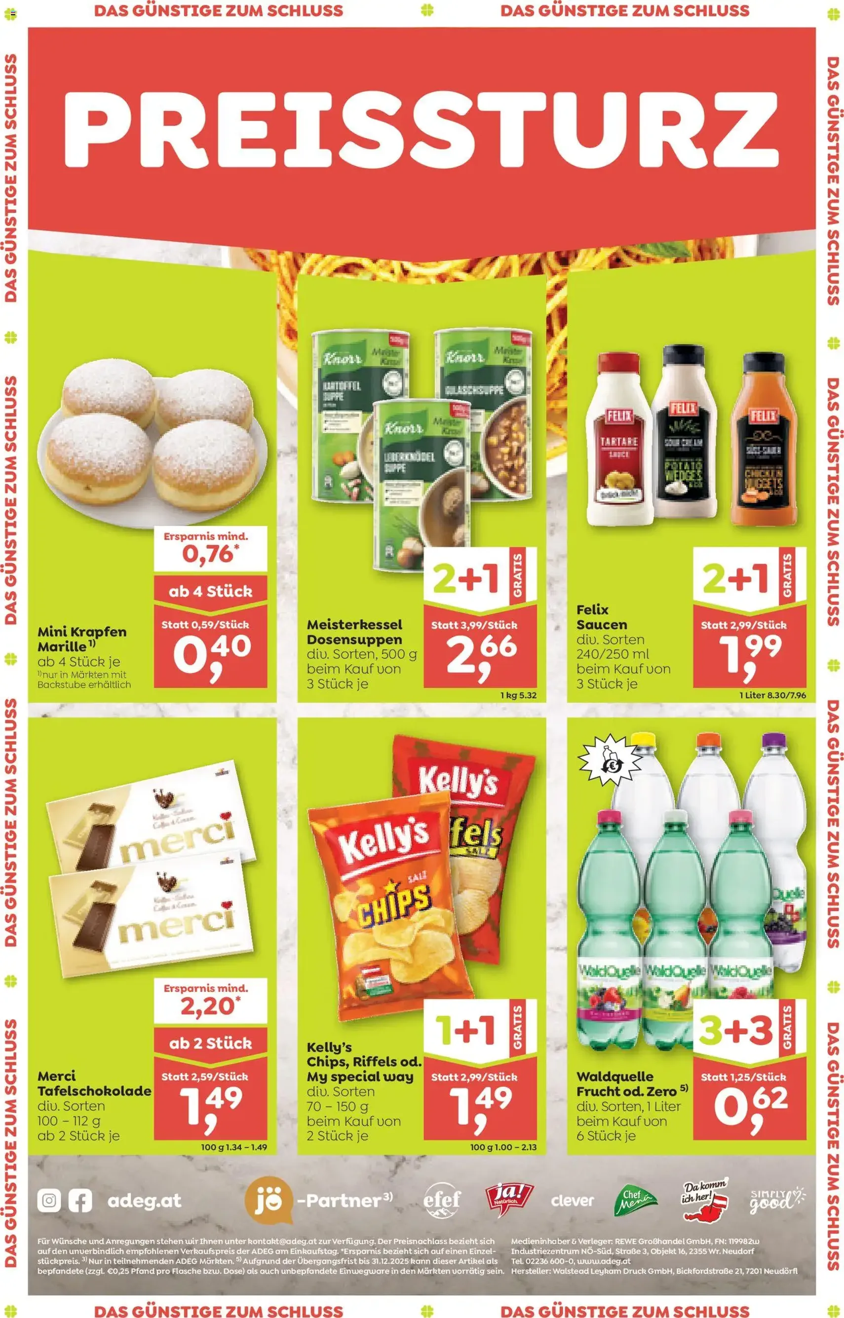 ADEG Flugblatt - Gültiger Prospekt ab 13.11.2025, Seite 12 von insgesamt 12