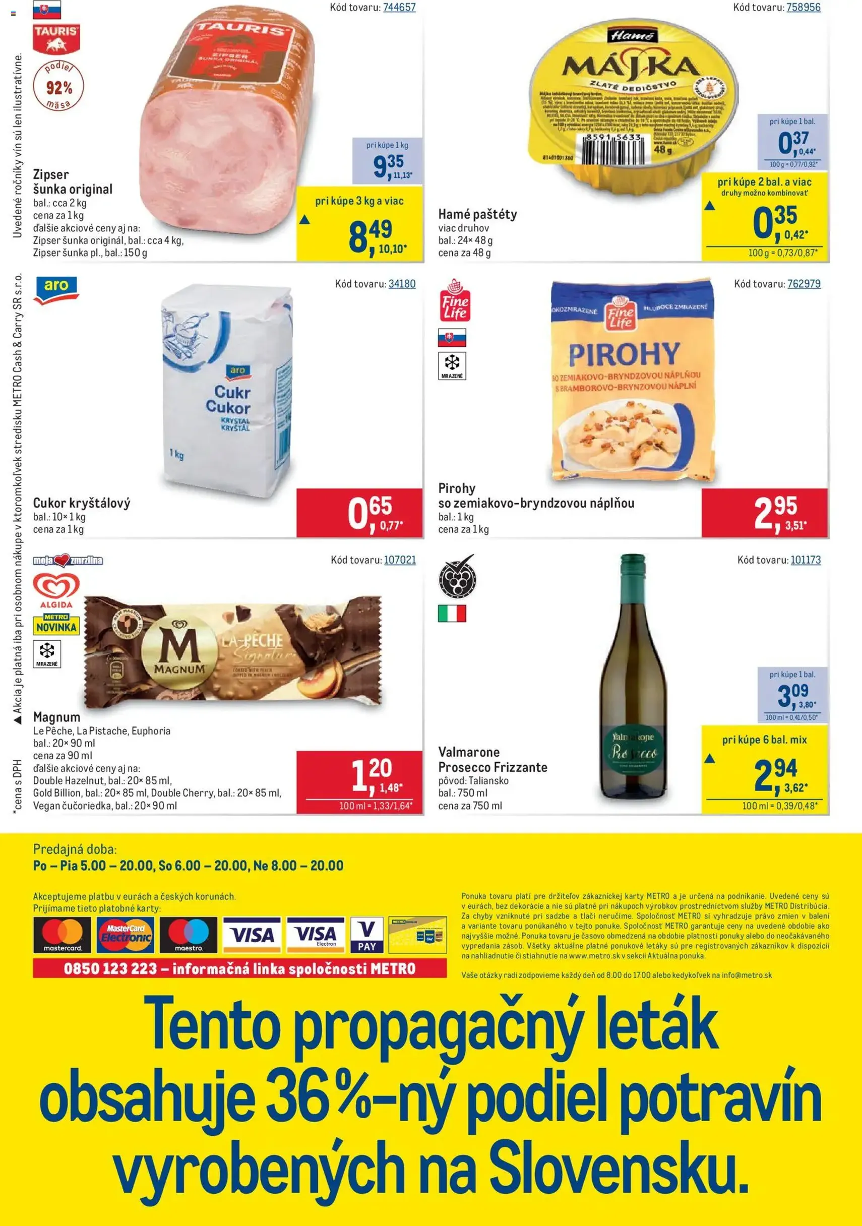 Metro leták - platný leták od 03.06.2026 strana 40 z 40