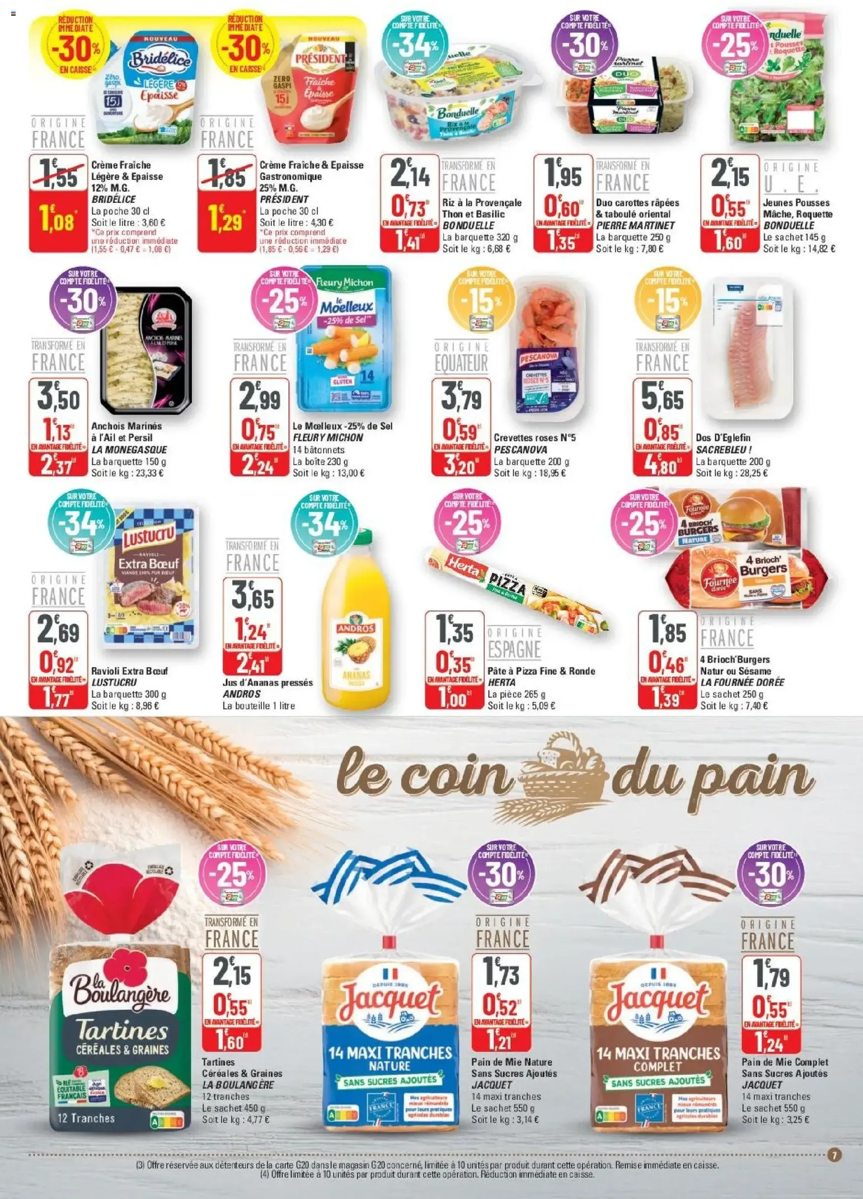 G20 Supermarchés catalogue - brochure valable à partir du 22/04/2026, page 7 sur 20