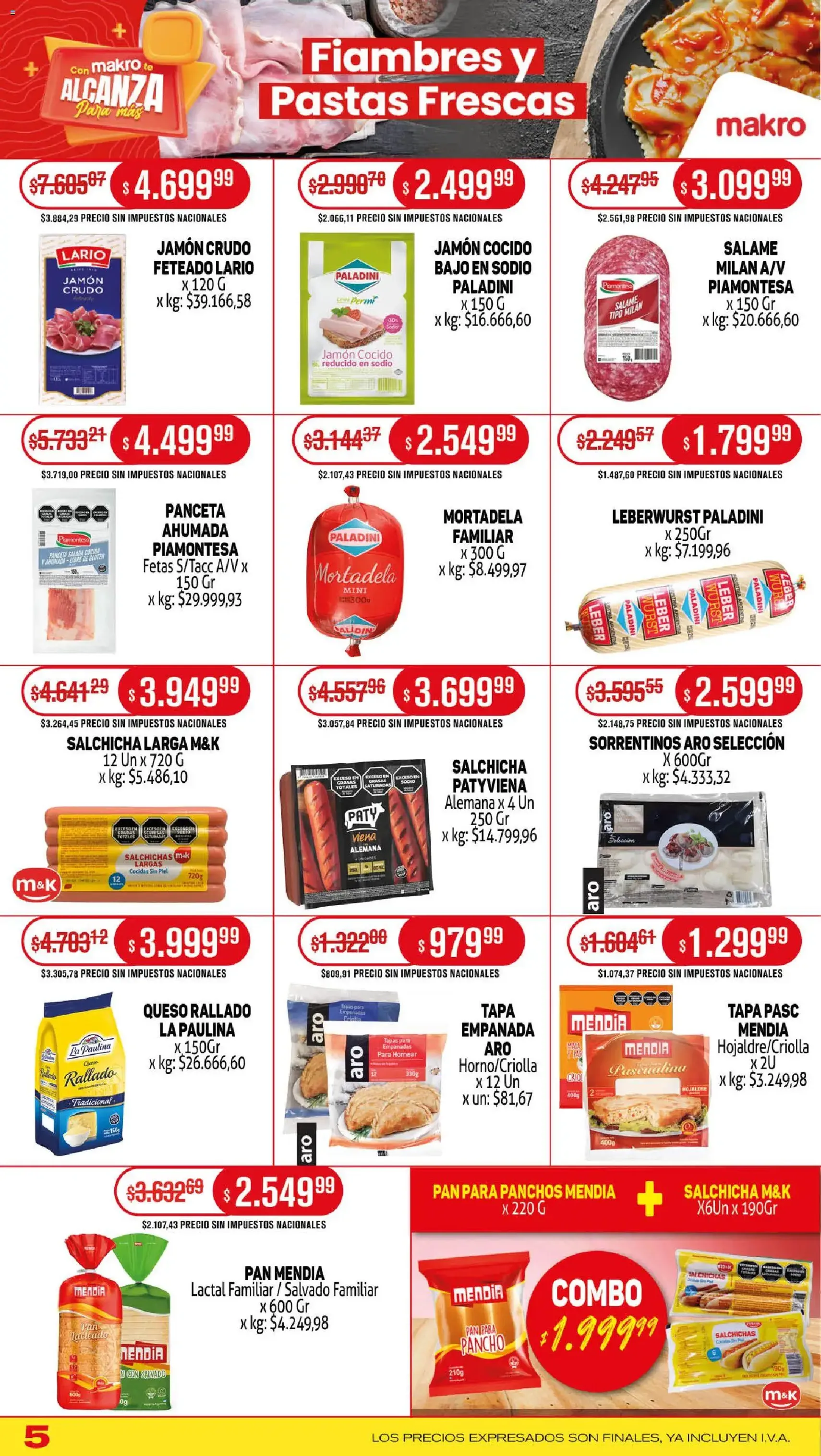 Makro ofertas - folleto válido desde 30/10/2025 página 5 de 20 Makro ofertas - folleto válido desde 30/10/2025 página 5 de 20