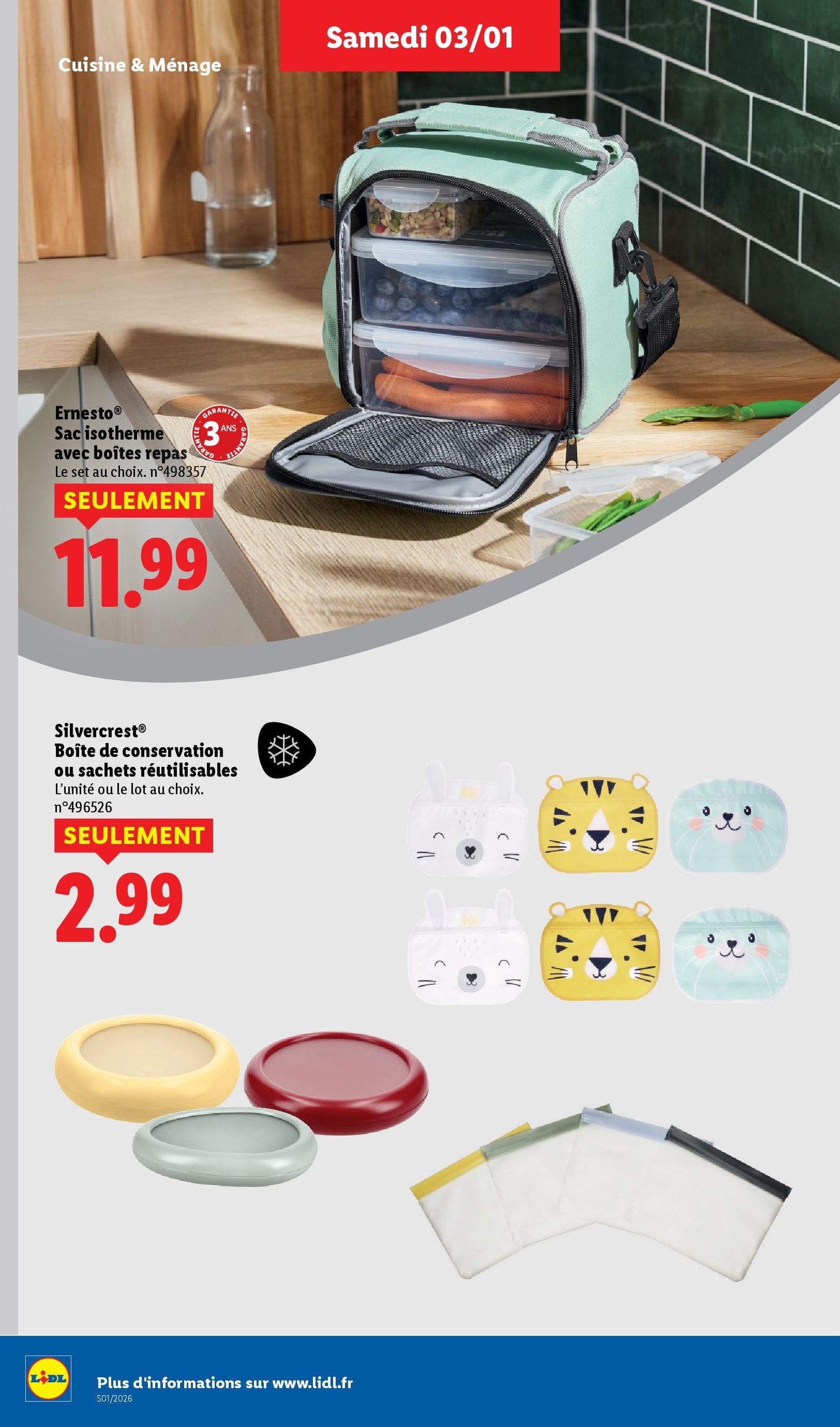 LIDL catalogue semaine 1 - brochure valable à partir du 03/01/2026, page 42 sur 77