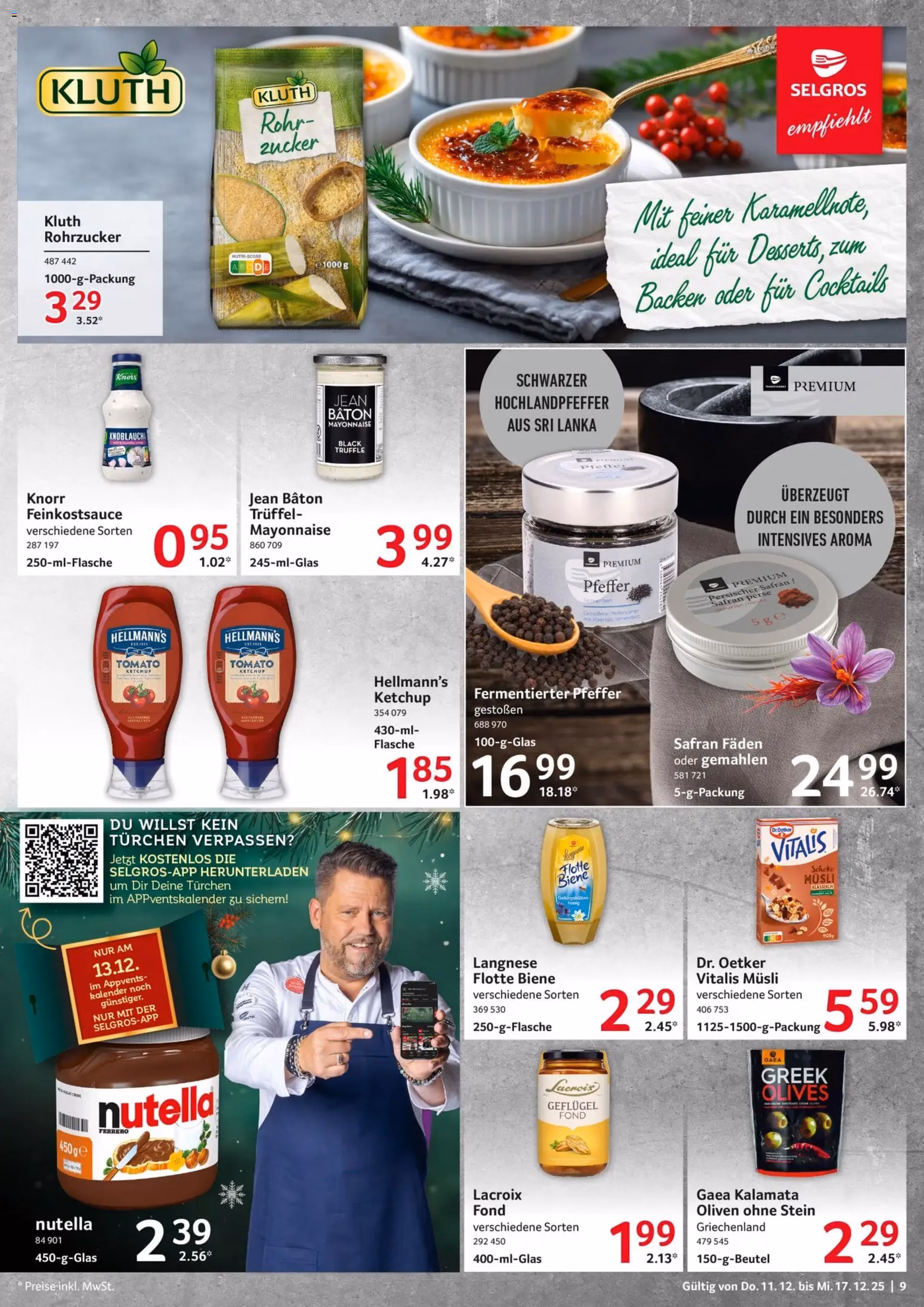 Selgros Prospekt - Gültiger Prospekt ab 11.12.2025, Seite 9 von insgesamt 16