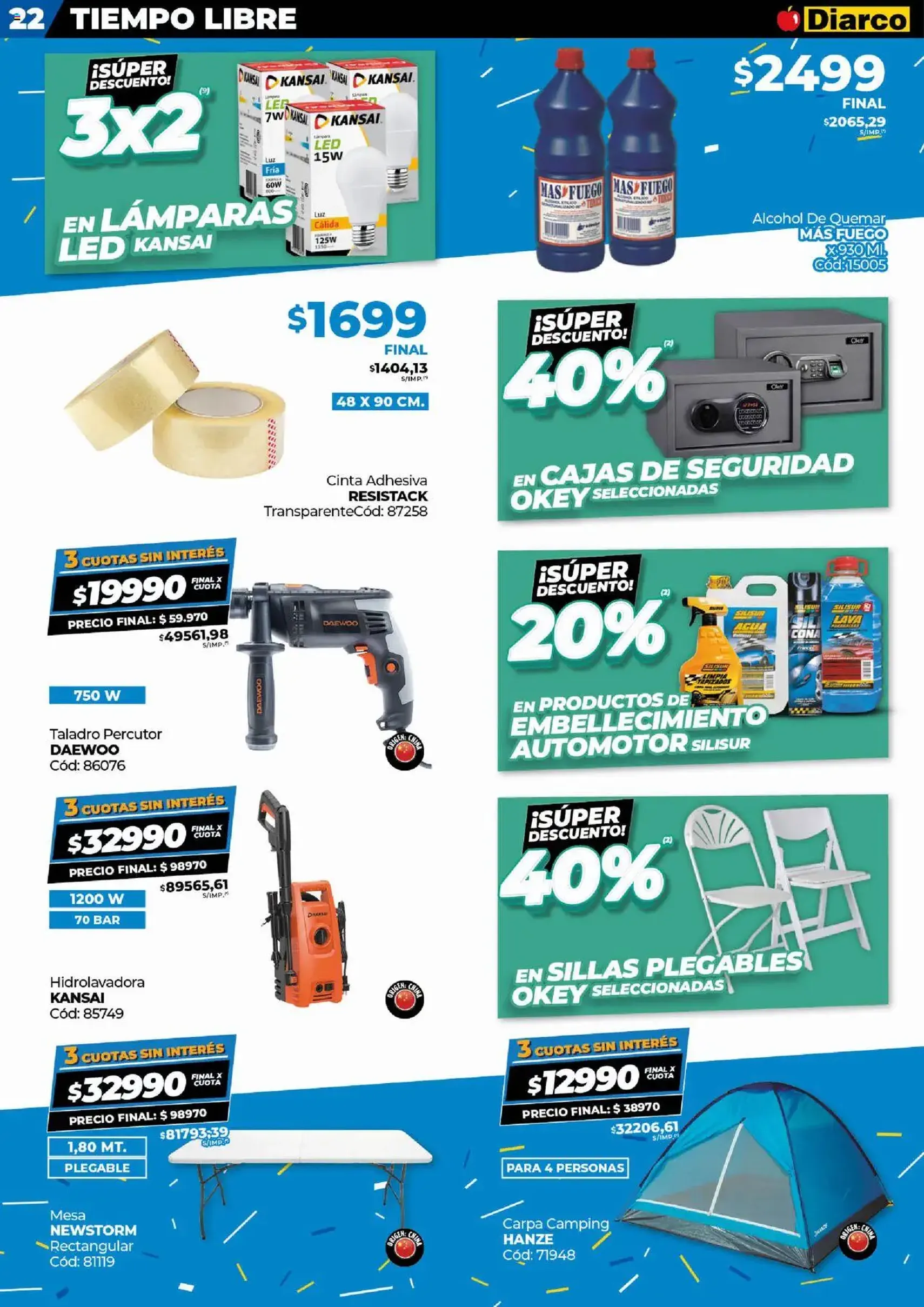 Diarco ofertas - folleto válido desde 15/09/2025 página 22 de 23 Diarco ofertas - folleto válido desde 15/09/2025 página 22 de 23