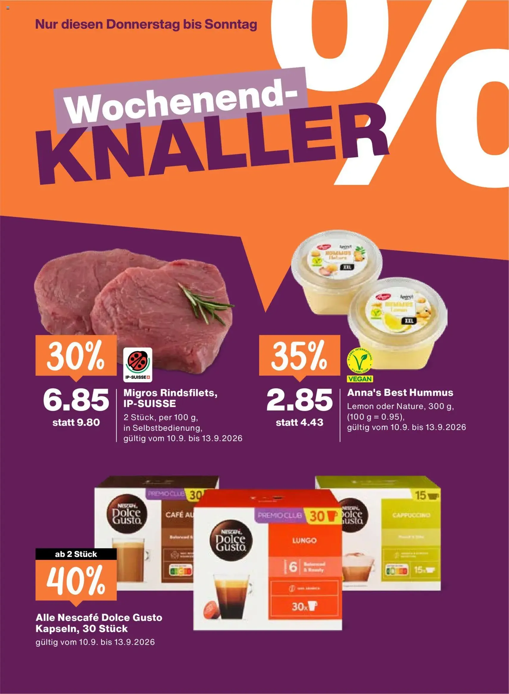 Migros aktionen - Gültiger Prospekt ab 10.09.2026, Seite 24 von insgesamt 24