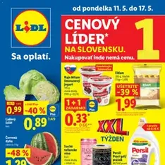 Lidl leták - náhľad letáku platný od 11.05.2026