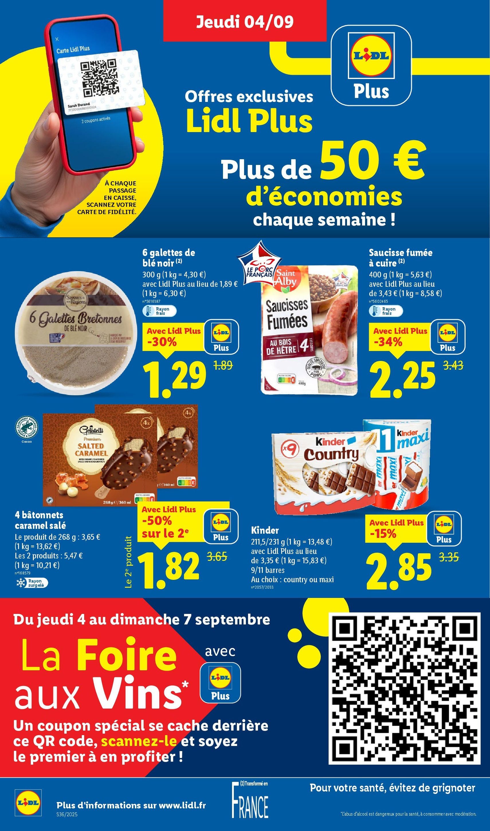 LIDL catalogue semaine 36 - brochure valable à partir du 04/09/2025, page 10 sur 73 LIDL catalogue semaine 36 - brochure valable à partir du 04/09/2025, page 10 sur 73