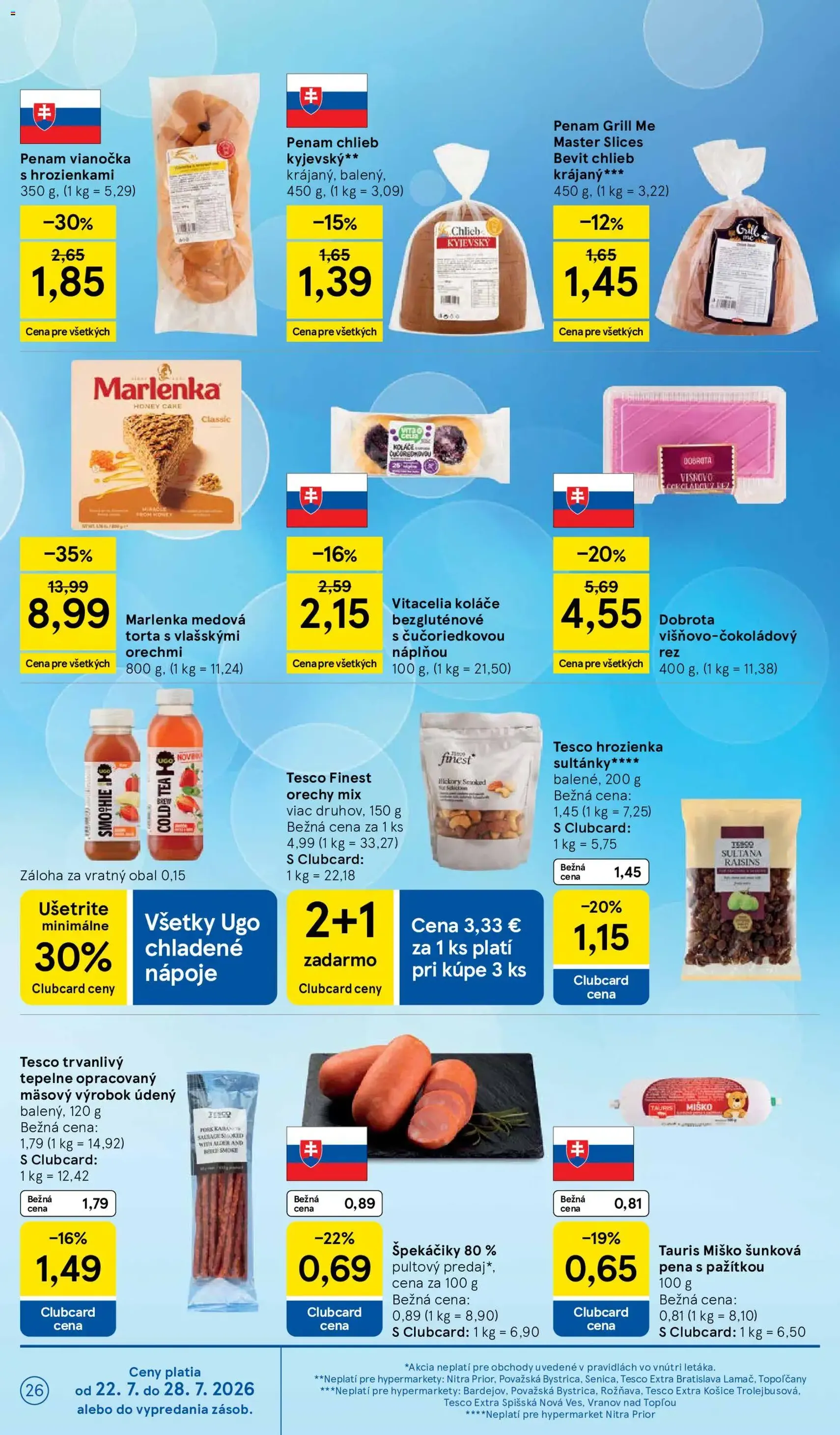 Tesco Hypermarket - leták - platný leták od 22.07.2026 strana 26 z 50