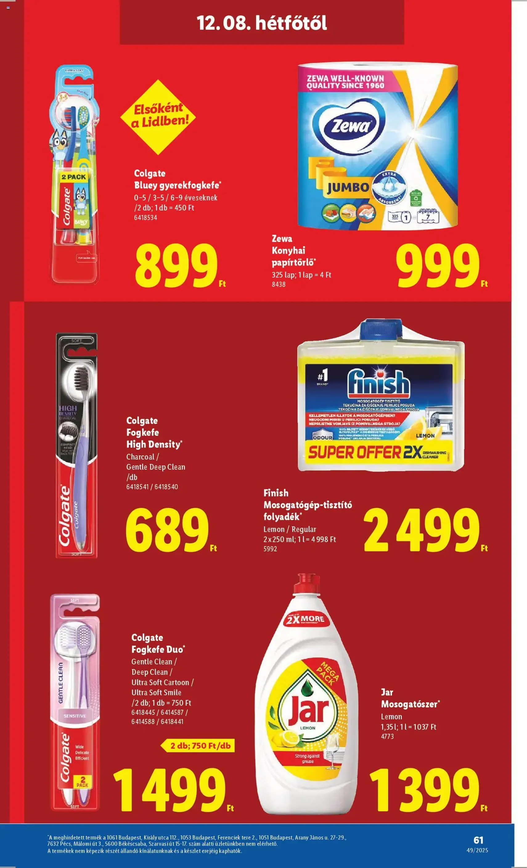 Lidl Akciós újság - 2025.12.04. érvényes szórólap 61 oldal 62 oldalból